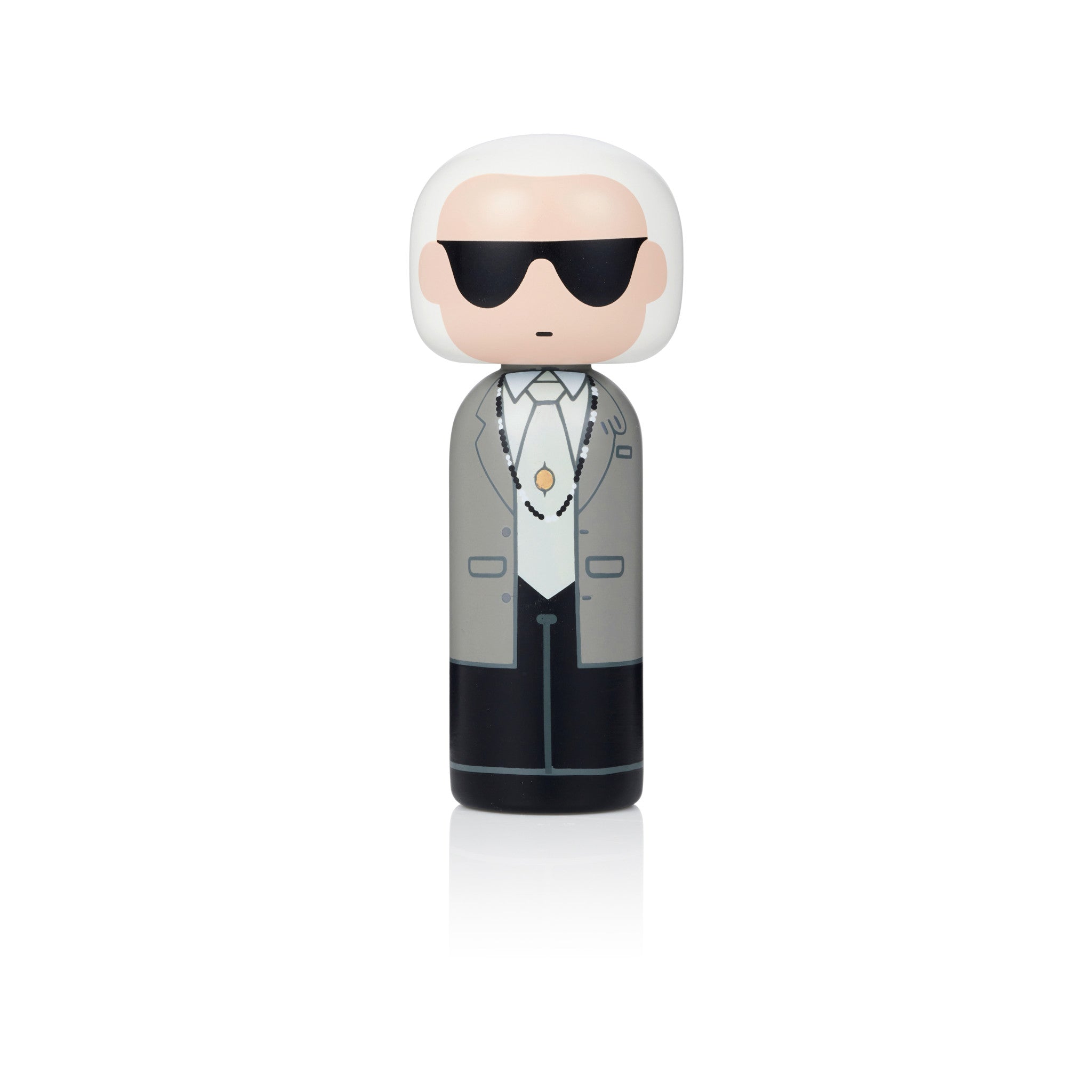 Limitierte Edition der Kokeshi Figur von Karl Lagerfeld