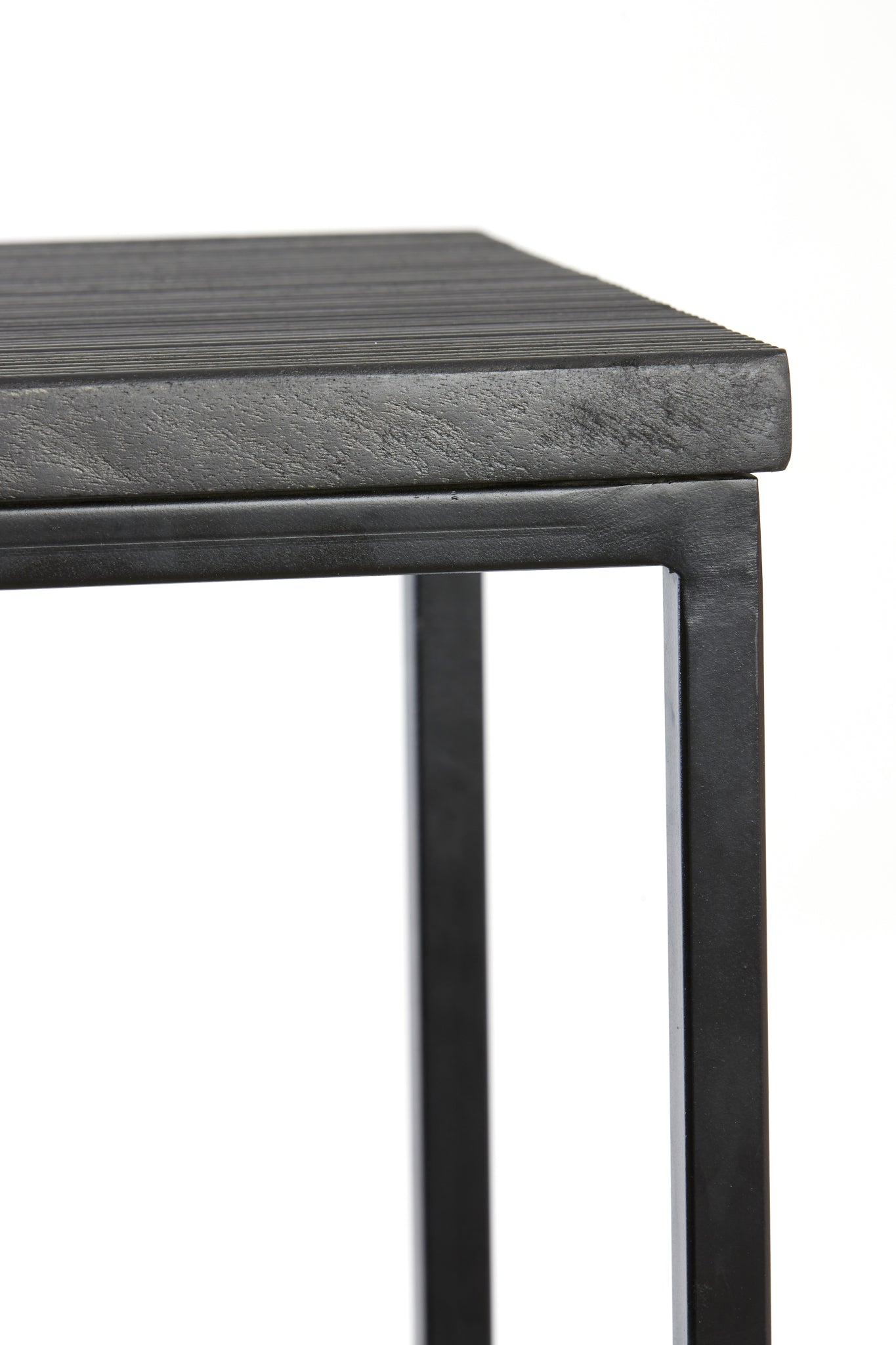 Mesa consola BRYSON juego de 2 negro mate
