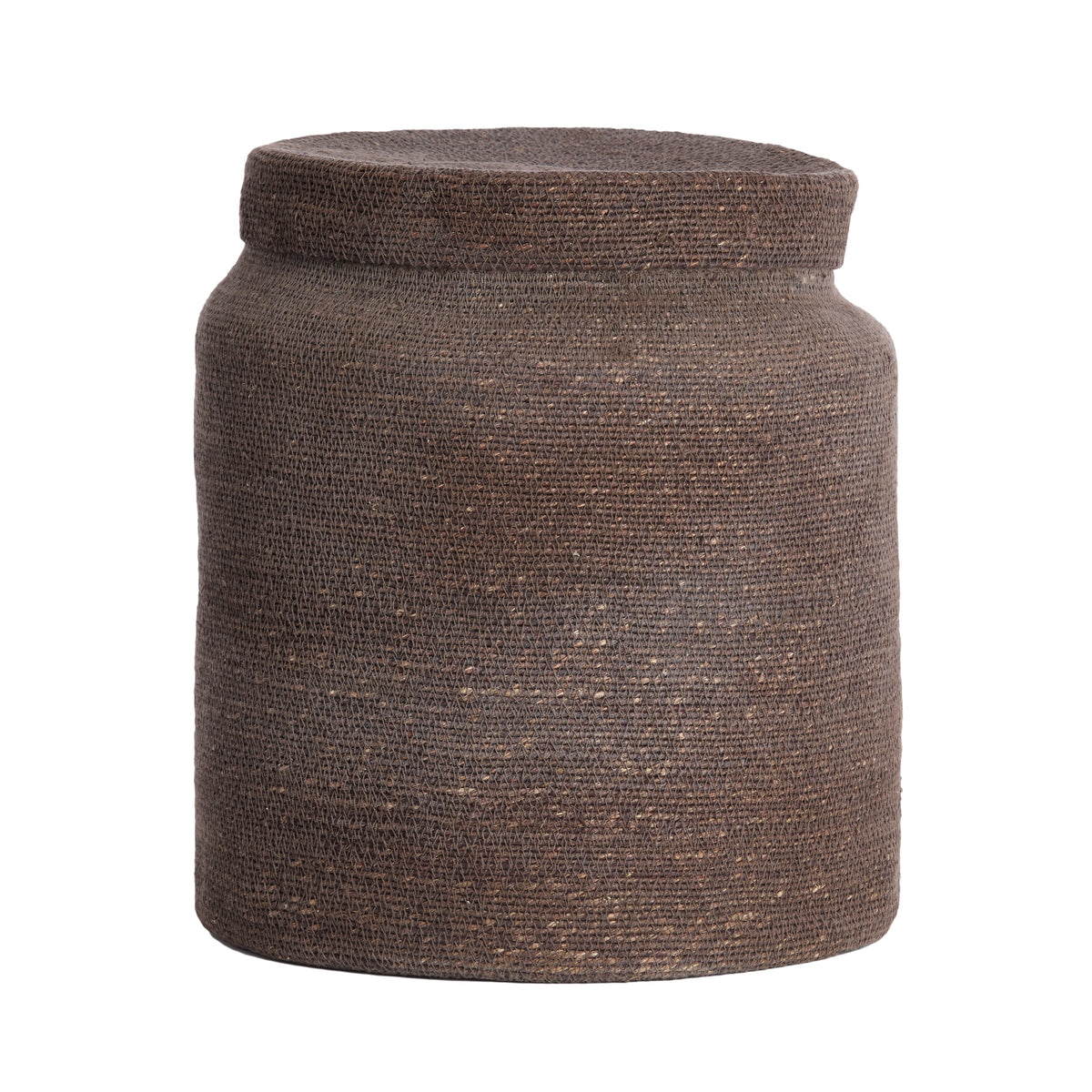 Korb BETANIA 2er-Set Ø 25 × 32,5 cm & Ø 33 × 38 cm von Light & Living in Dukelbraun-Braun