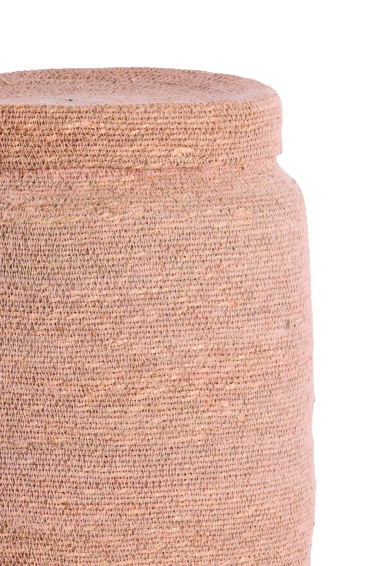Korb BETANIA 2er-Set Ø 25 × 32,5 cm & Ø 33 × 38 cm von Light & Living in Hellrosa-Rosa