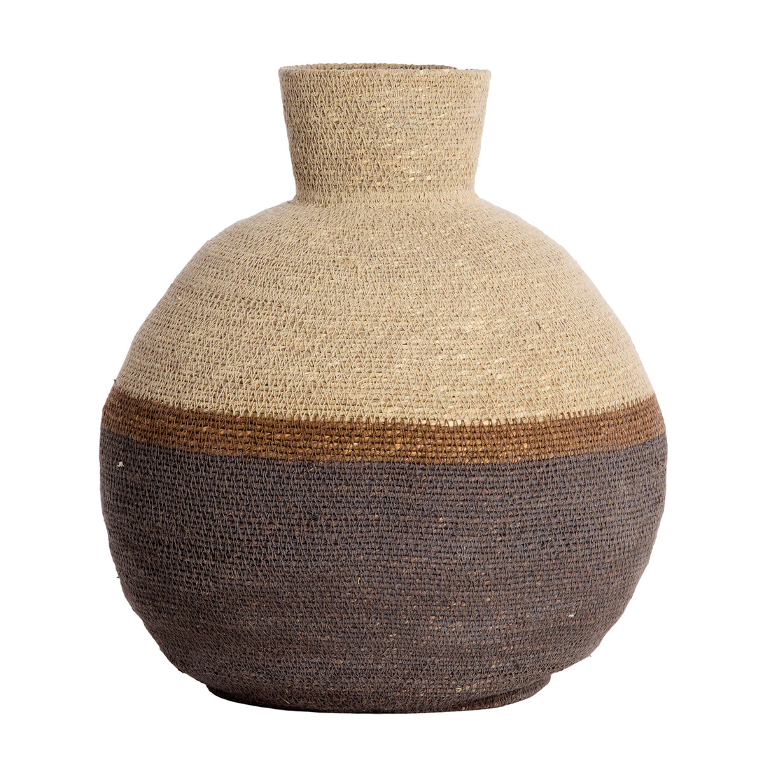 Korb BISIRA Ø 32 x 37,5 cm von Light & Living in Rosa oder Braun