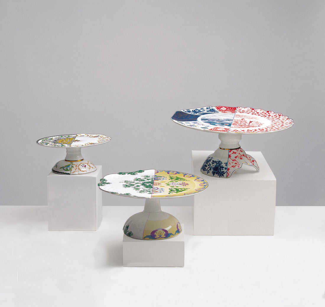 Kuchenplatten der Hybrid-Collection der Marke Seletti