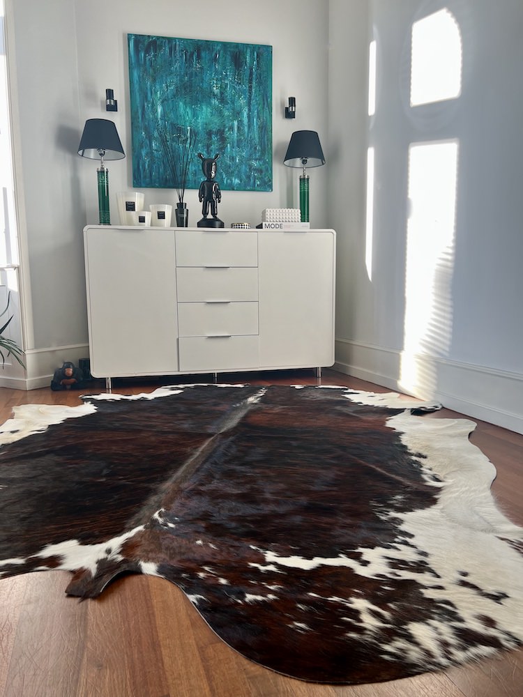 Kuhfell Teppich NORMANDIE