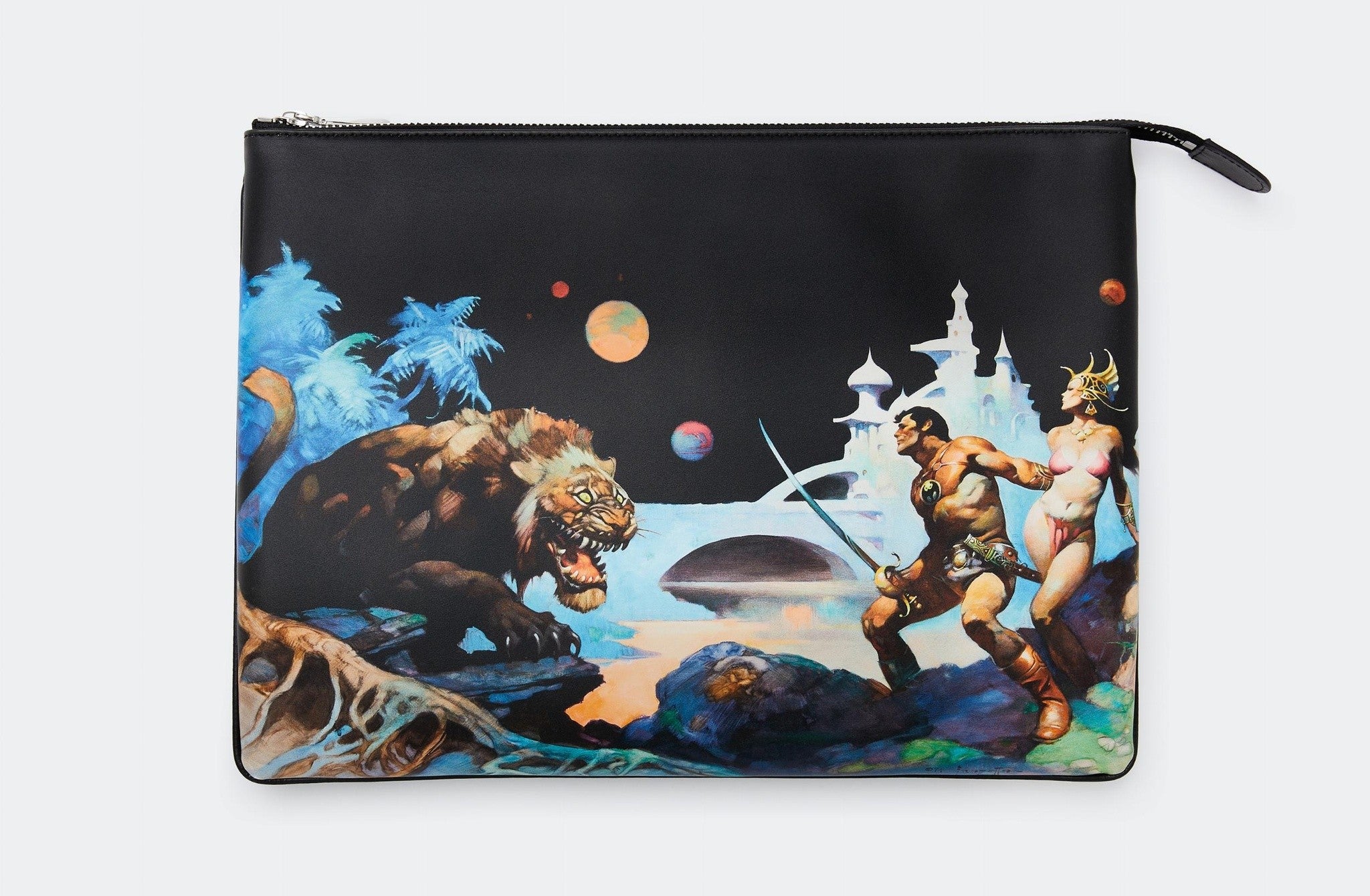 Frank Frazetta Motiv-Tasche, Modell Taschen Pouch. Frank Frazetta