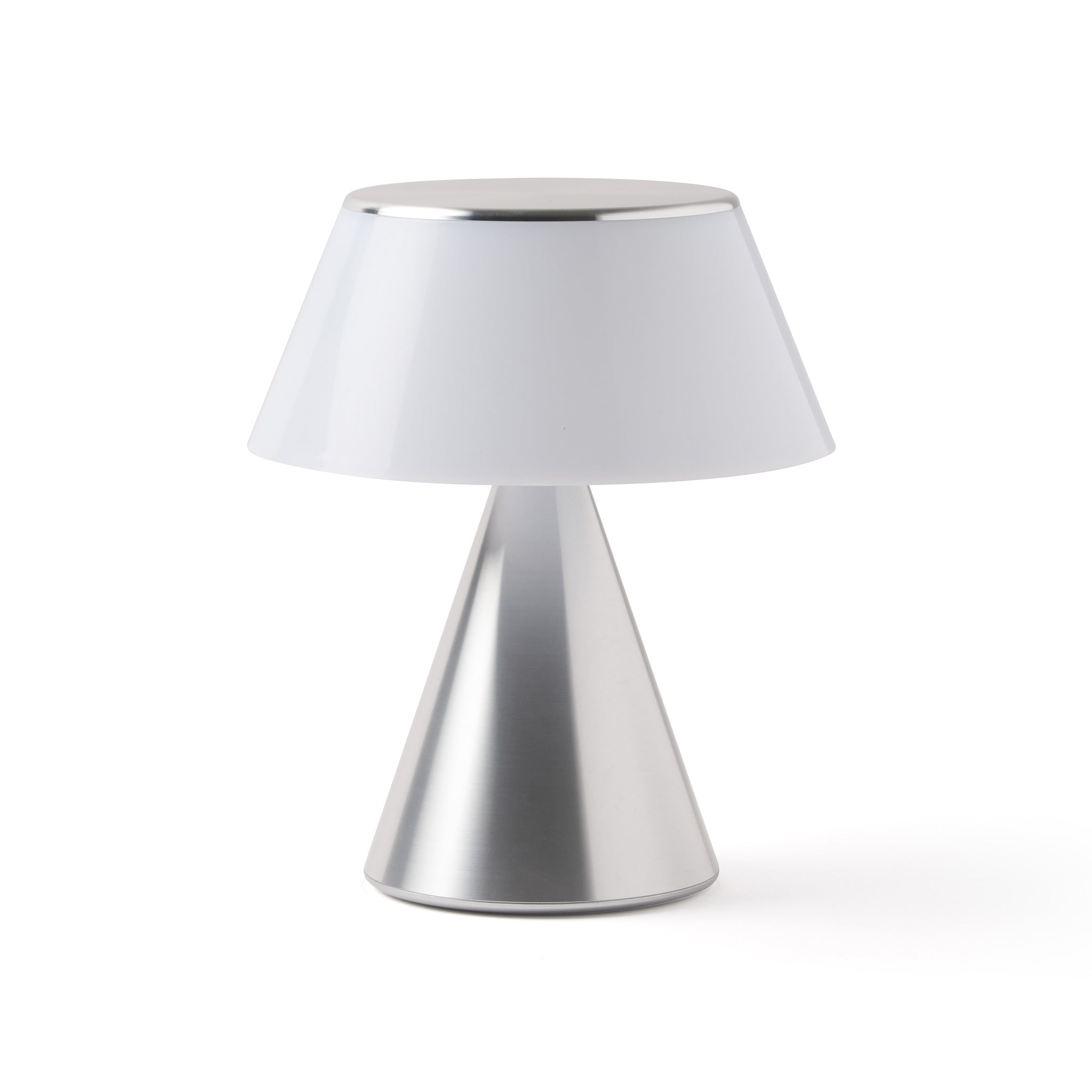 Lexon Tischleuchte LUMA L in Aluminium