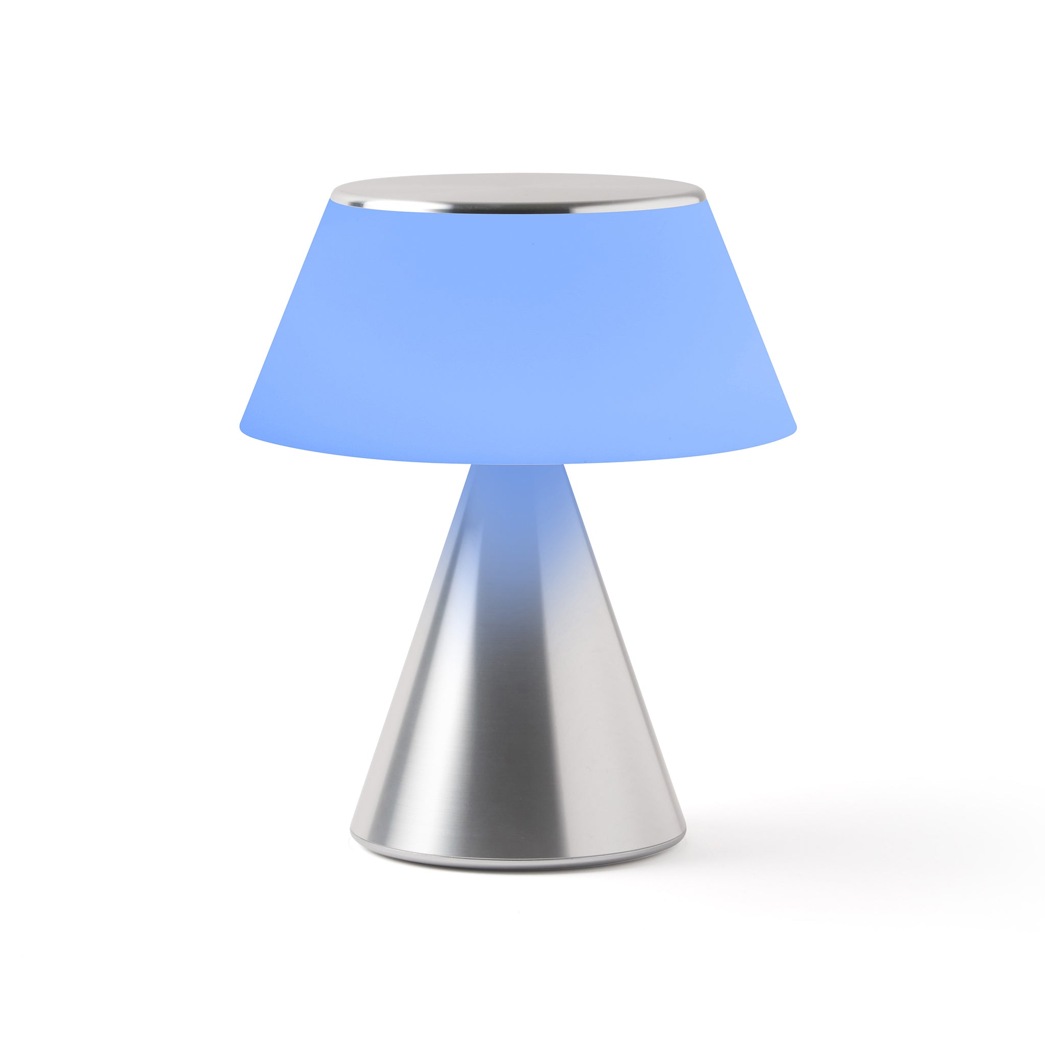 Lexon Tischleuchte LUMA L in Aluminium