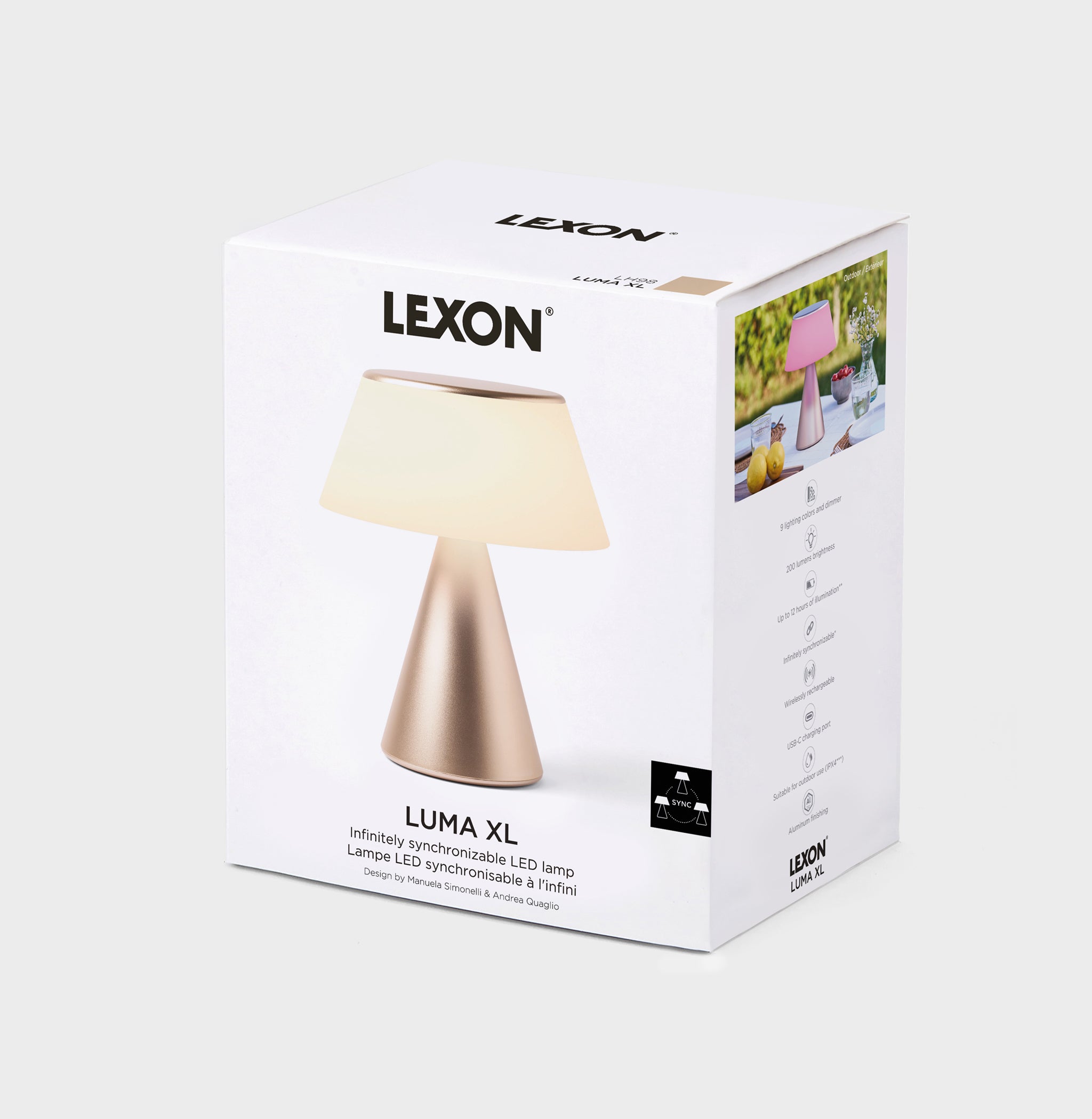 LED Tischleuchte LUMA XL der Marke Lexon