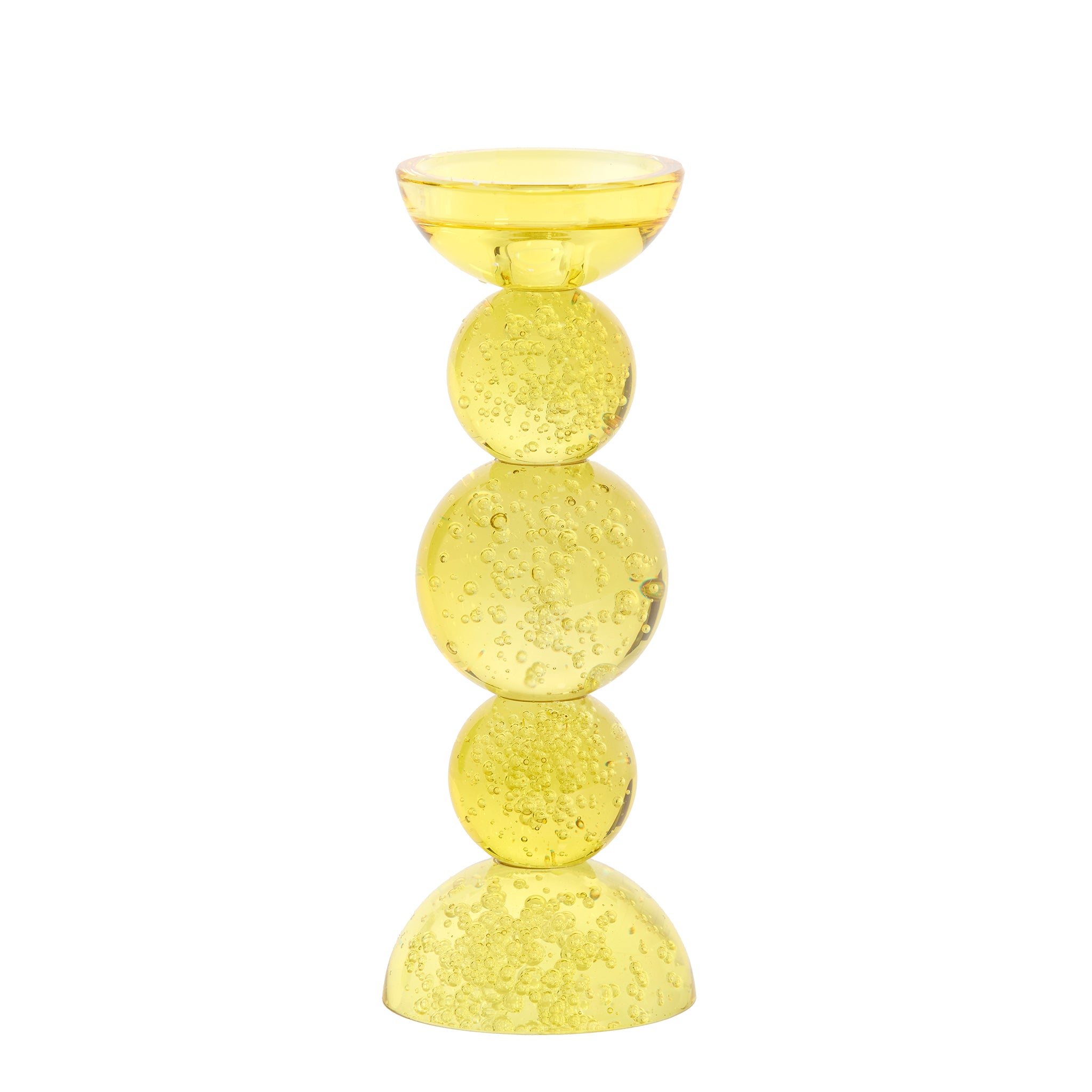 Kerzenhalter ITINGA gelb von Light & Living