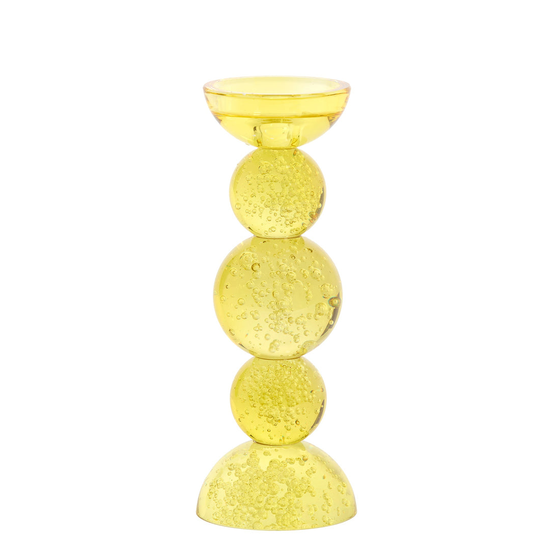 Kerzenhalter ITINGA gelb von Light & Living