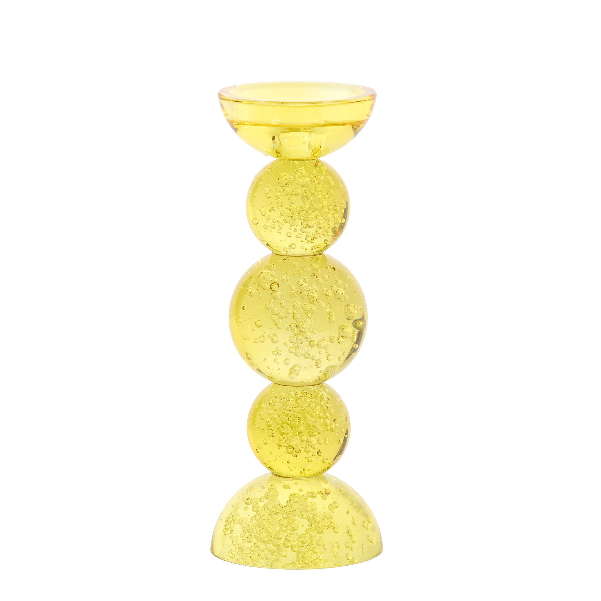 Kerzenhalter ITINGA gelb von Light & Living