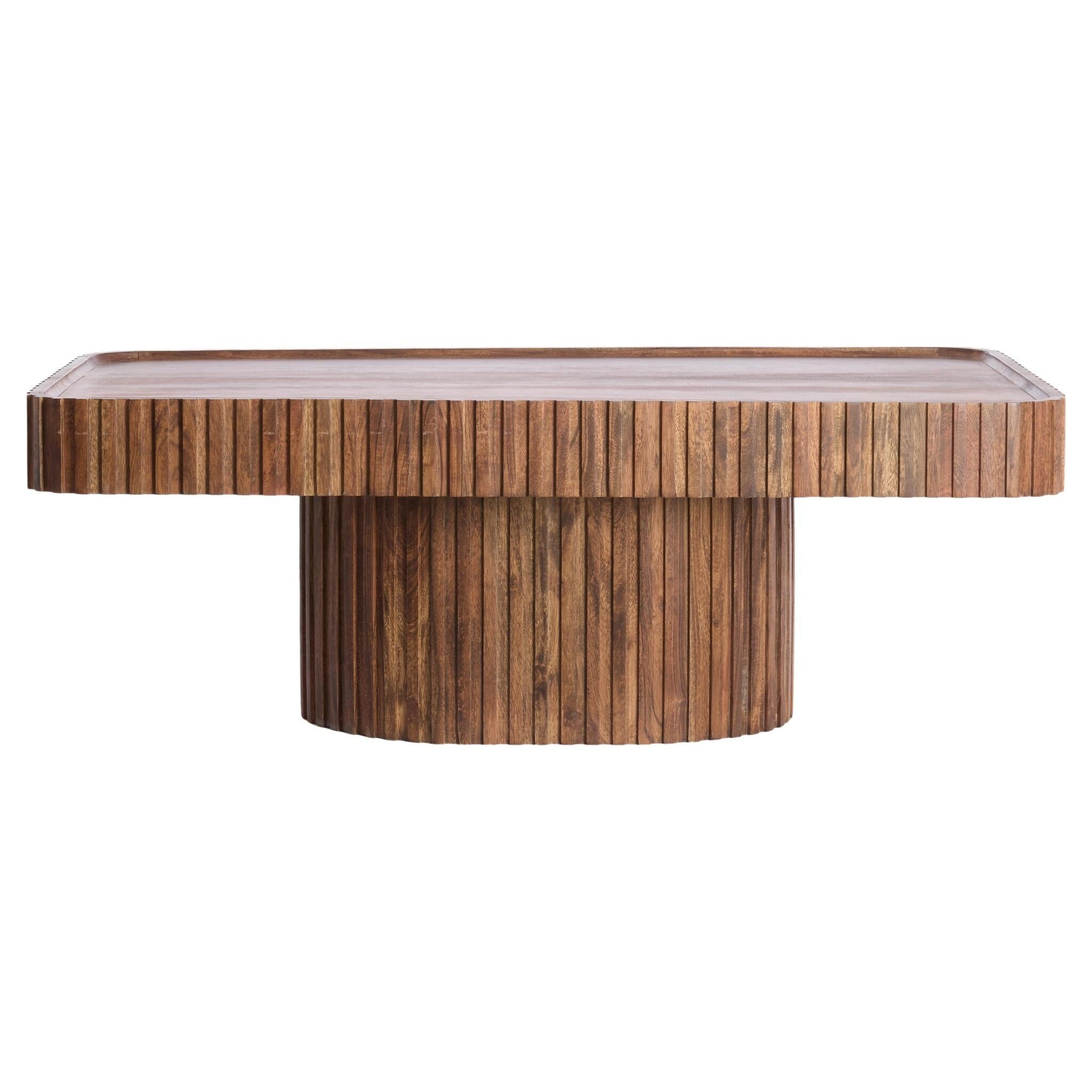Light & Living KIOTO Couchtisch aus braunem Akazienholz