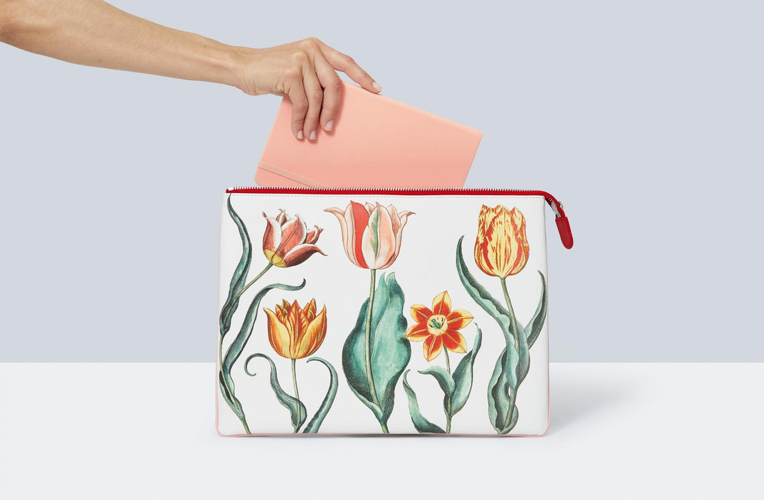 Edle Mikrofaser-Tasche Garden at Eichstätt Pouch