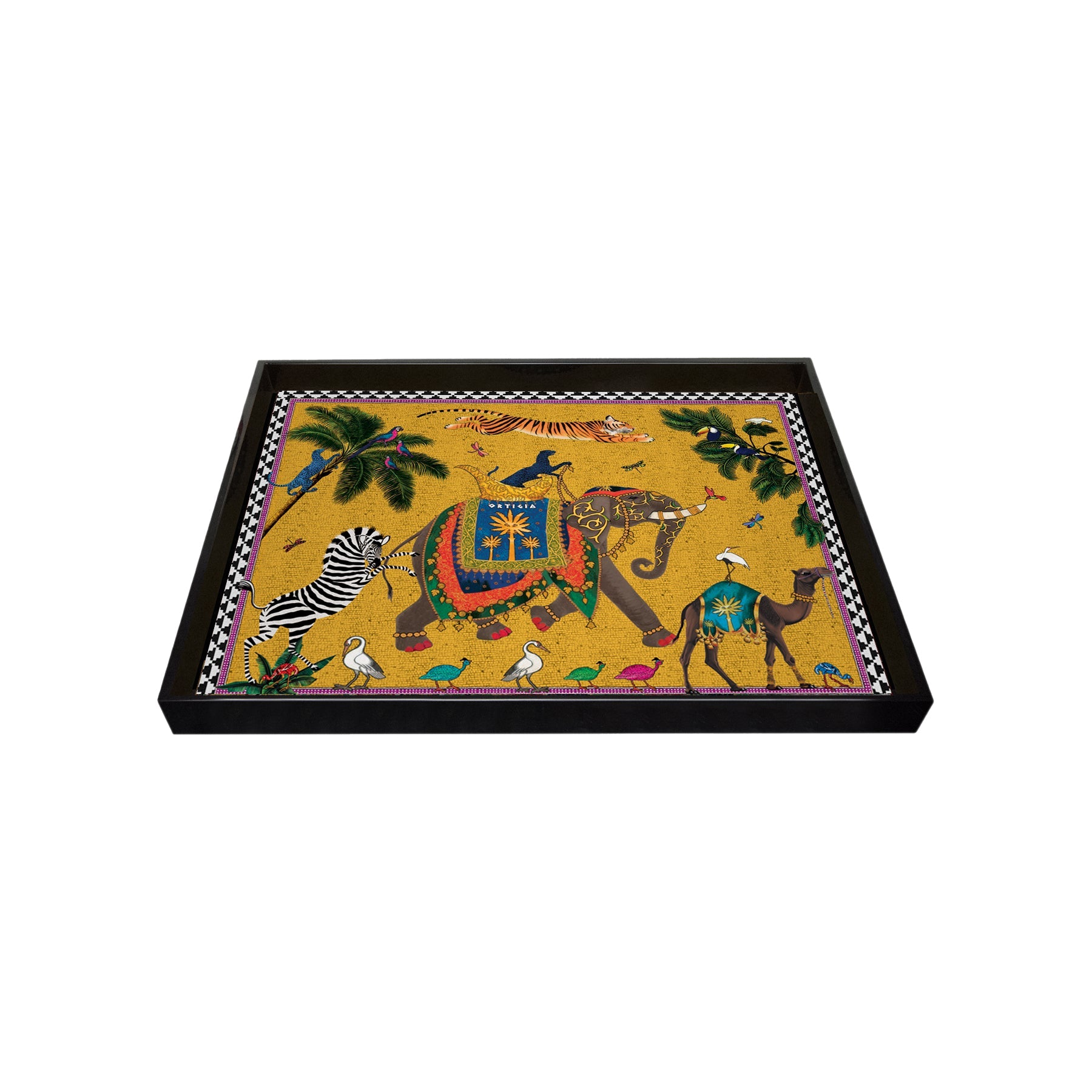 Tablett FLYING TIGER SAHARA von Ortigia Sicilia