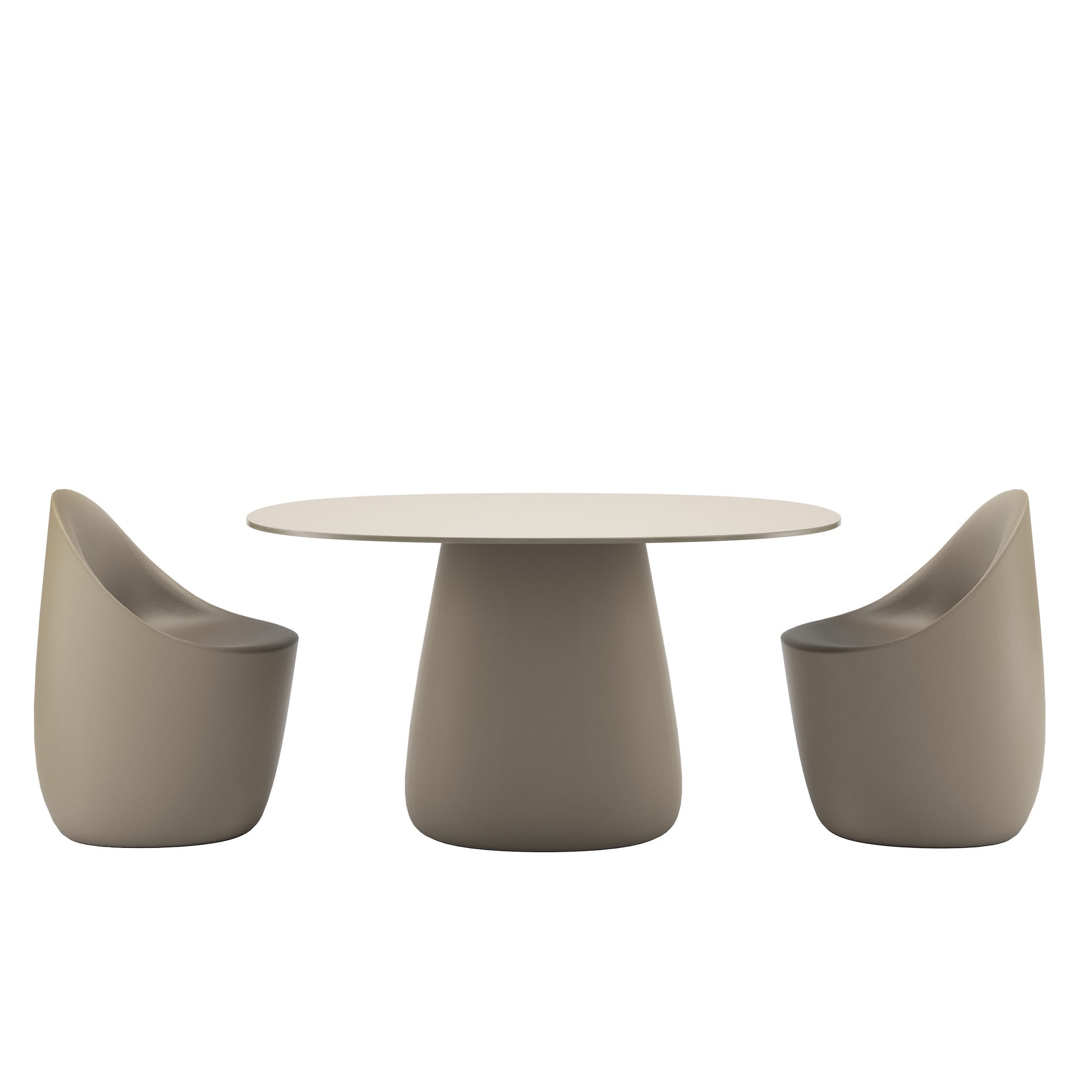 Outdoor Möbel - Cobble Table TOP 135, für drinnen & draußen in dove grey