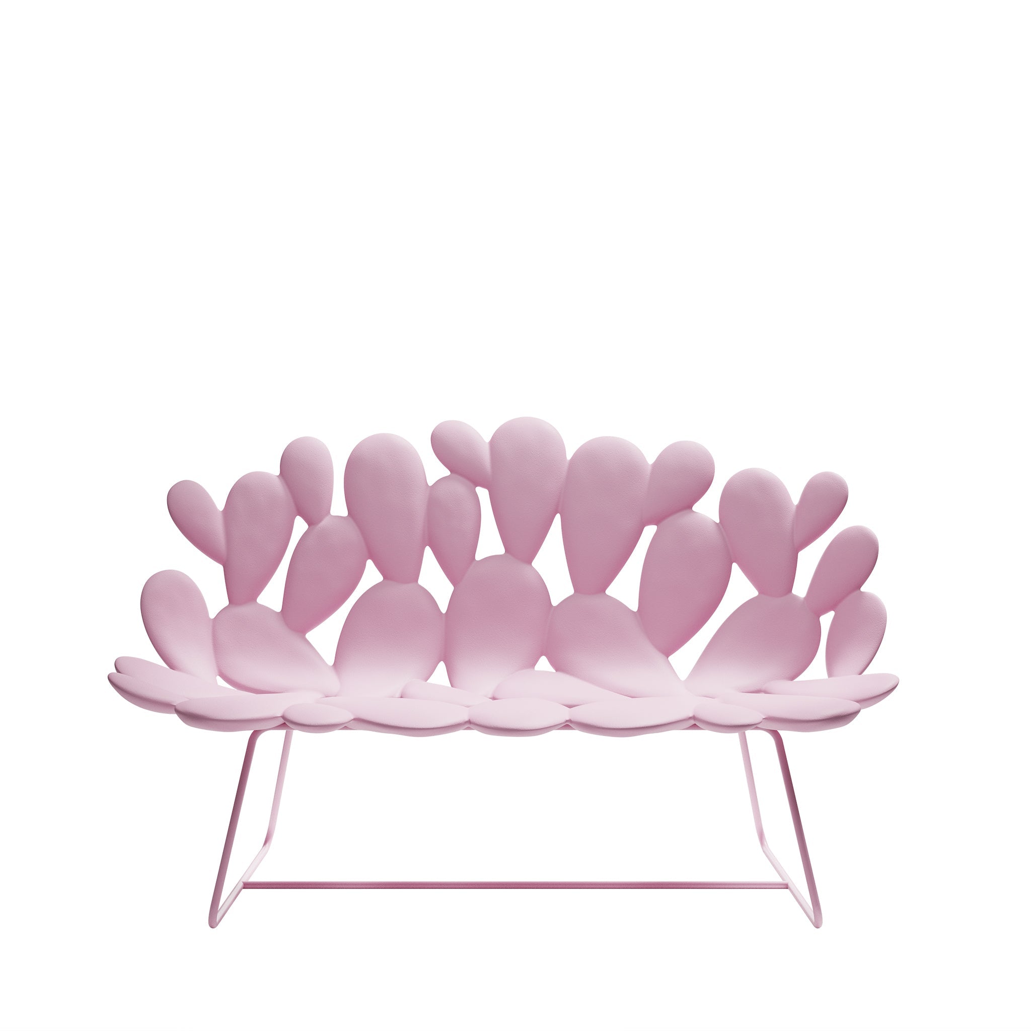 FILICUDI Sofa in Kaktus Optik für Wohnzimmer in Pink