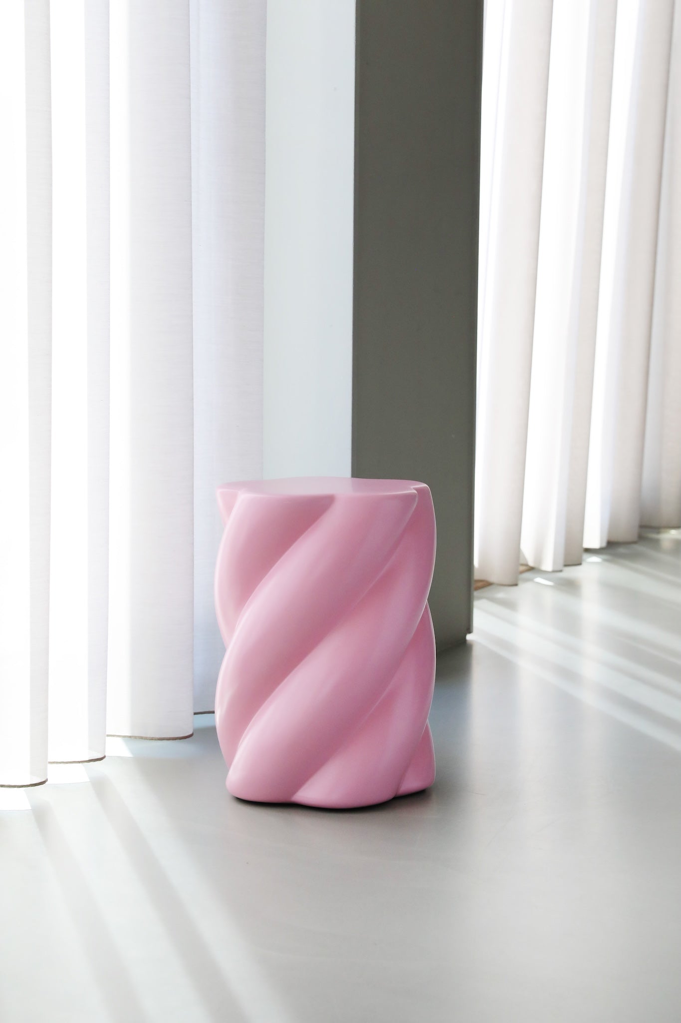 Wohnraum - Hocker Marshmallow pink
