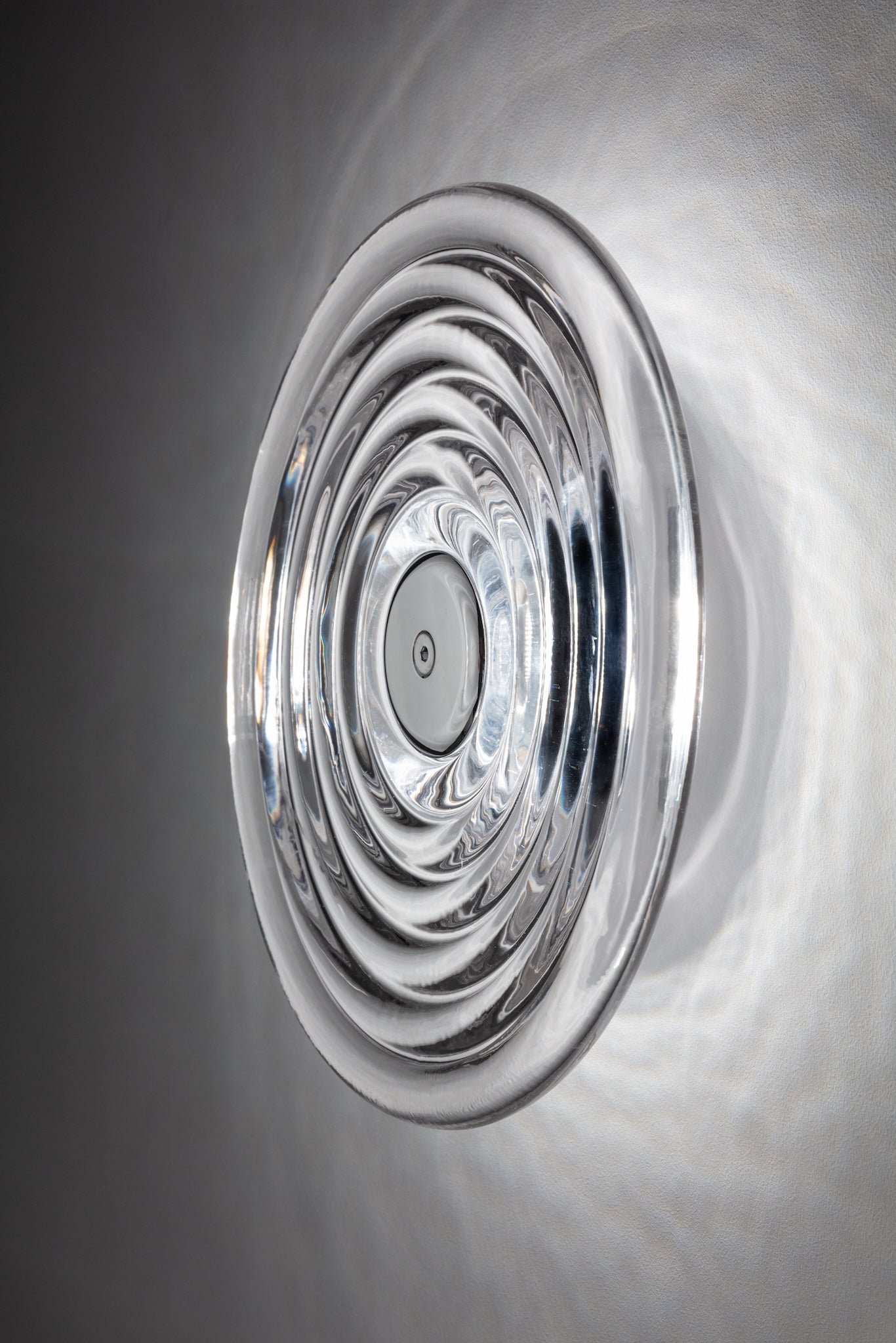 Press Large Surface Light – Clear Pressed Glass von Tom Dixon Design