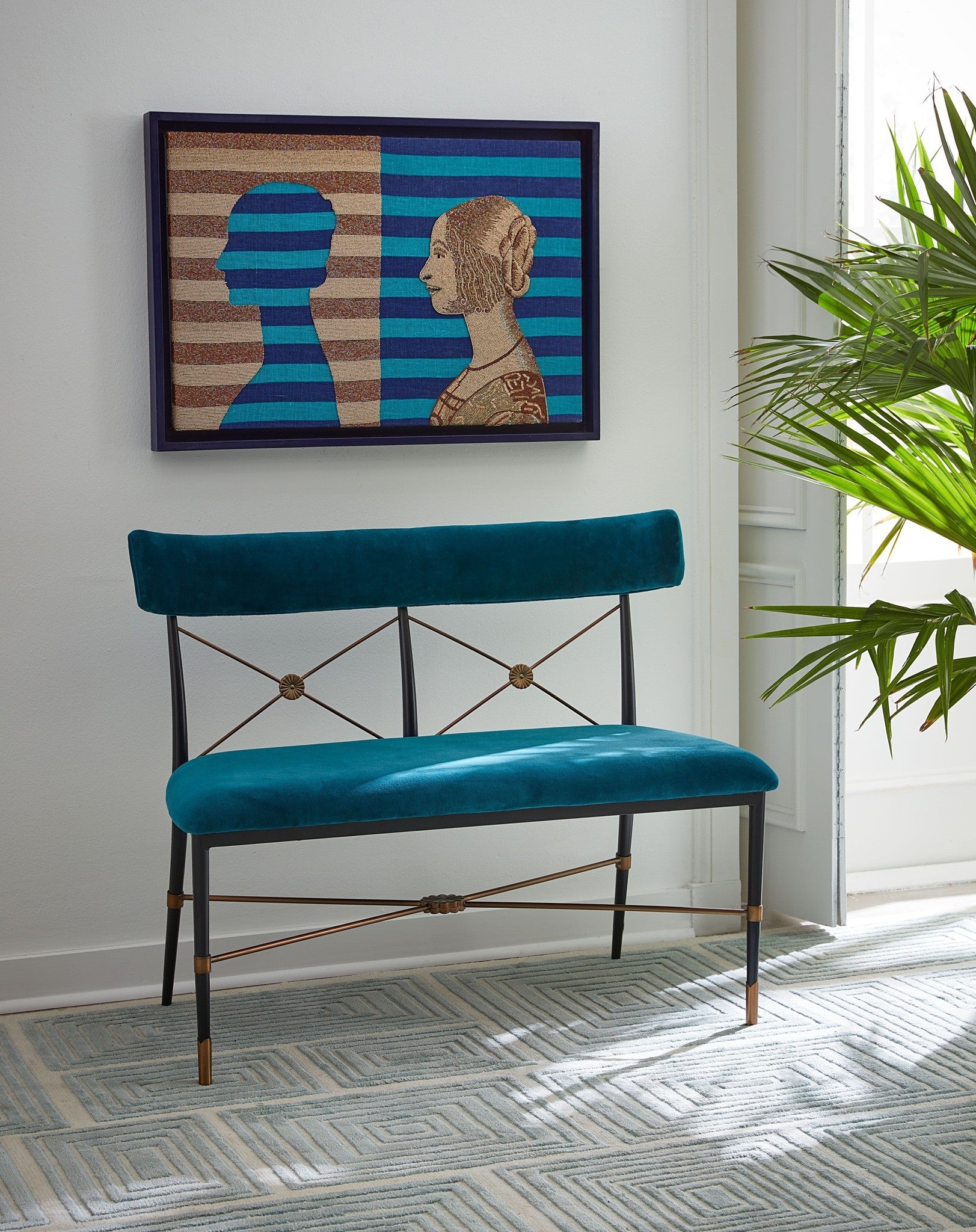 Banco de diseño RIDER azul