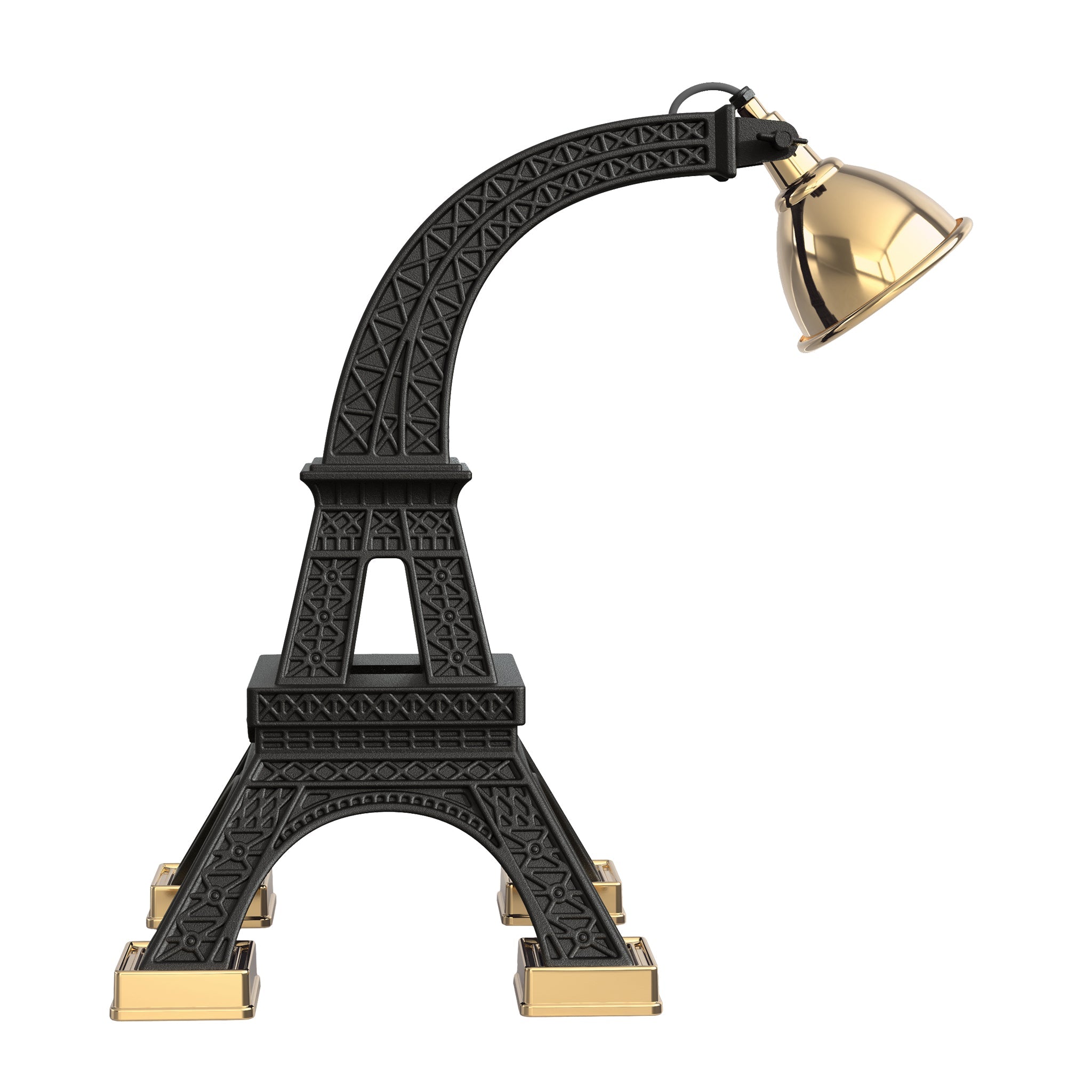 Lámpara PARIS XL negra, 2,25m