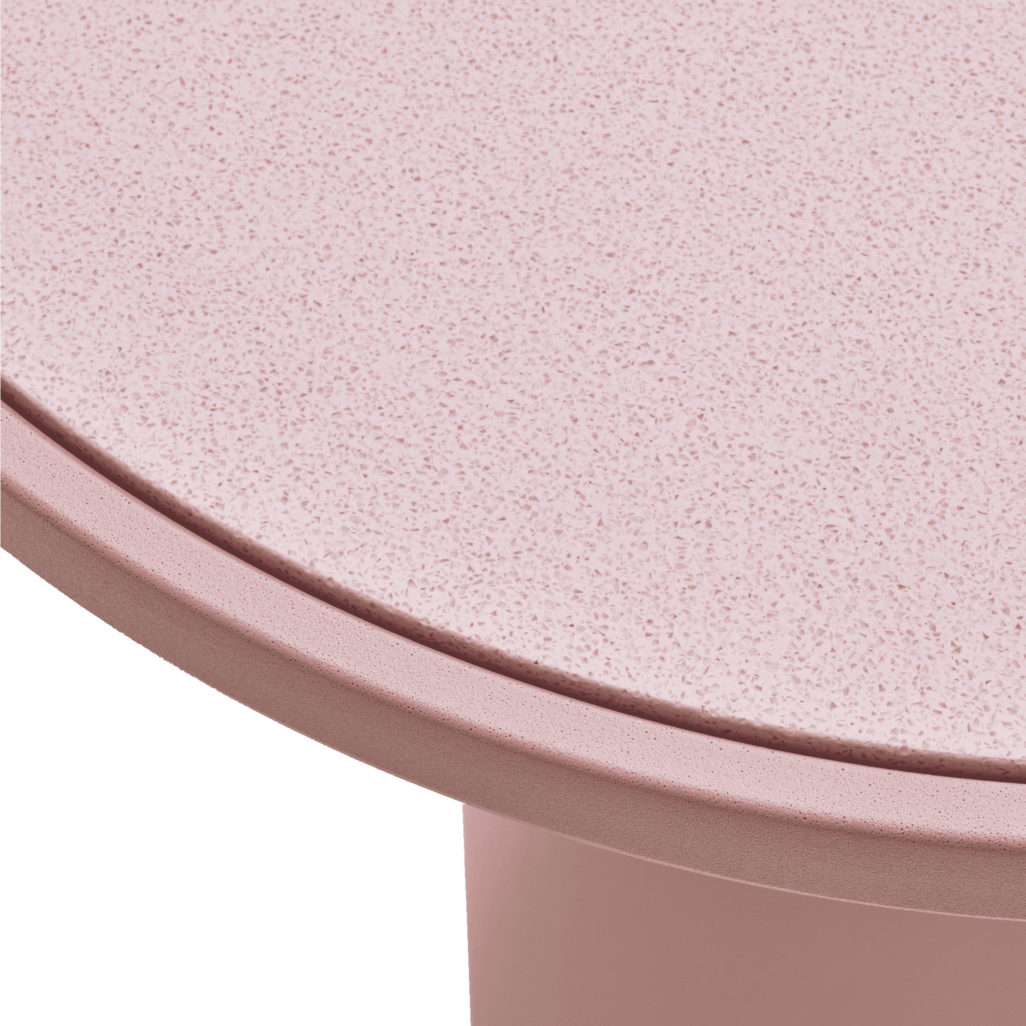 Tisch TOTO – H107 cm der Marke Qeeboo in Pink