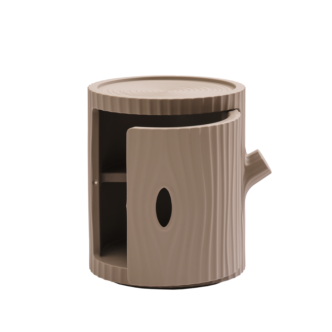 TRONCO Design-Beistelltisch mit auffälligem Print