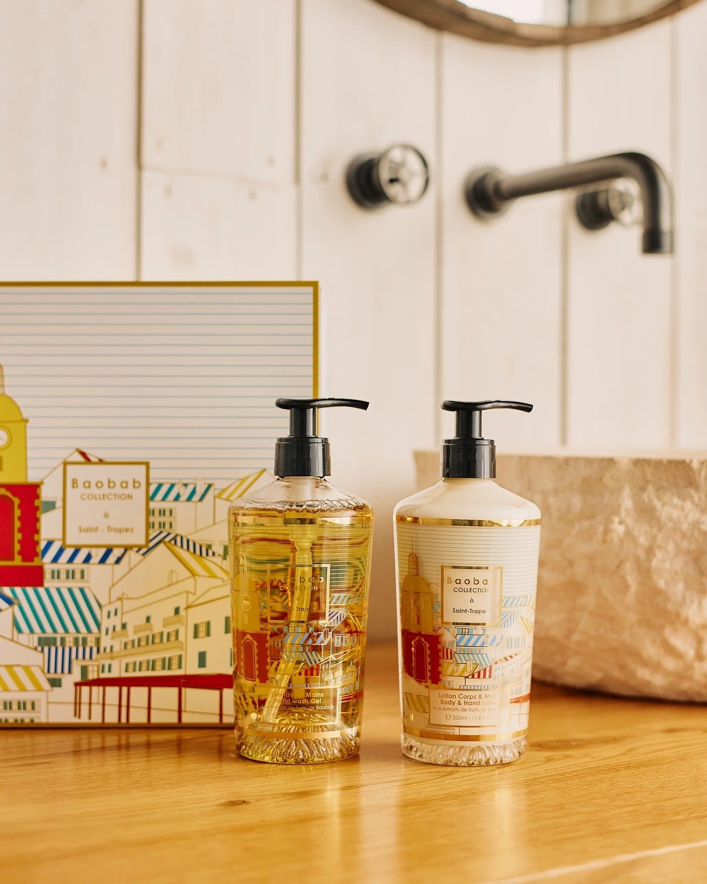 Wellness - Saint-Tropez – Körper- & Handlotion und Duschgel von Baobab Collection