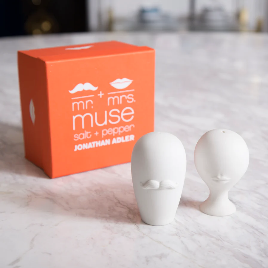 Salz- & Pfefferstreuer Set MR & MRS von Jonathan Adler