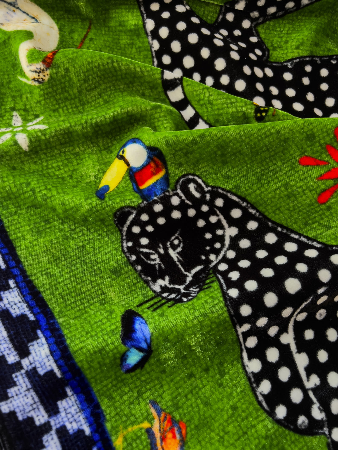 Samtschal OCELOT VERDE der Marke Ortigia Sicilia