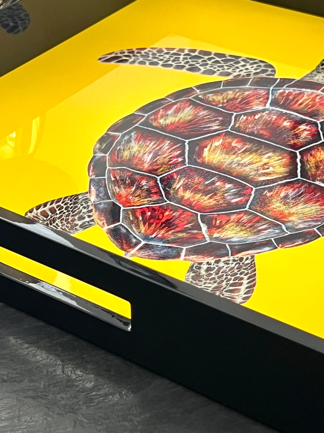 Lacktablett SCHILDKRÖTE von Les Ottomans
