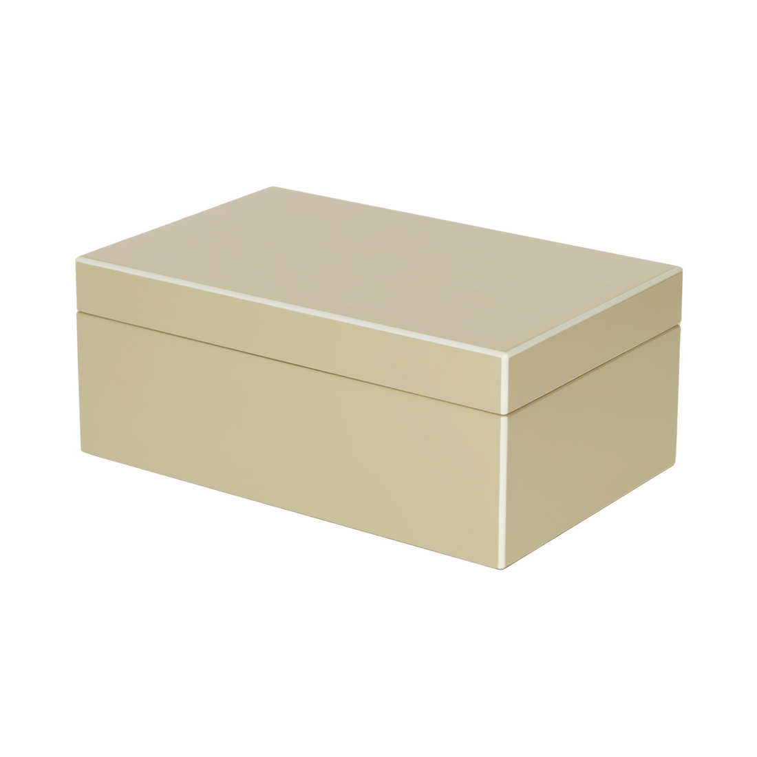 Elegante Schmuckbox S sandstone für Wohnambiente