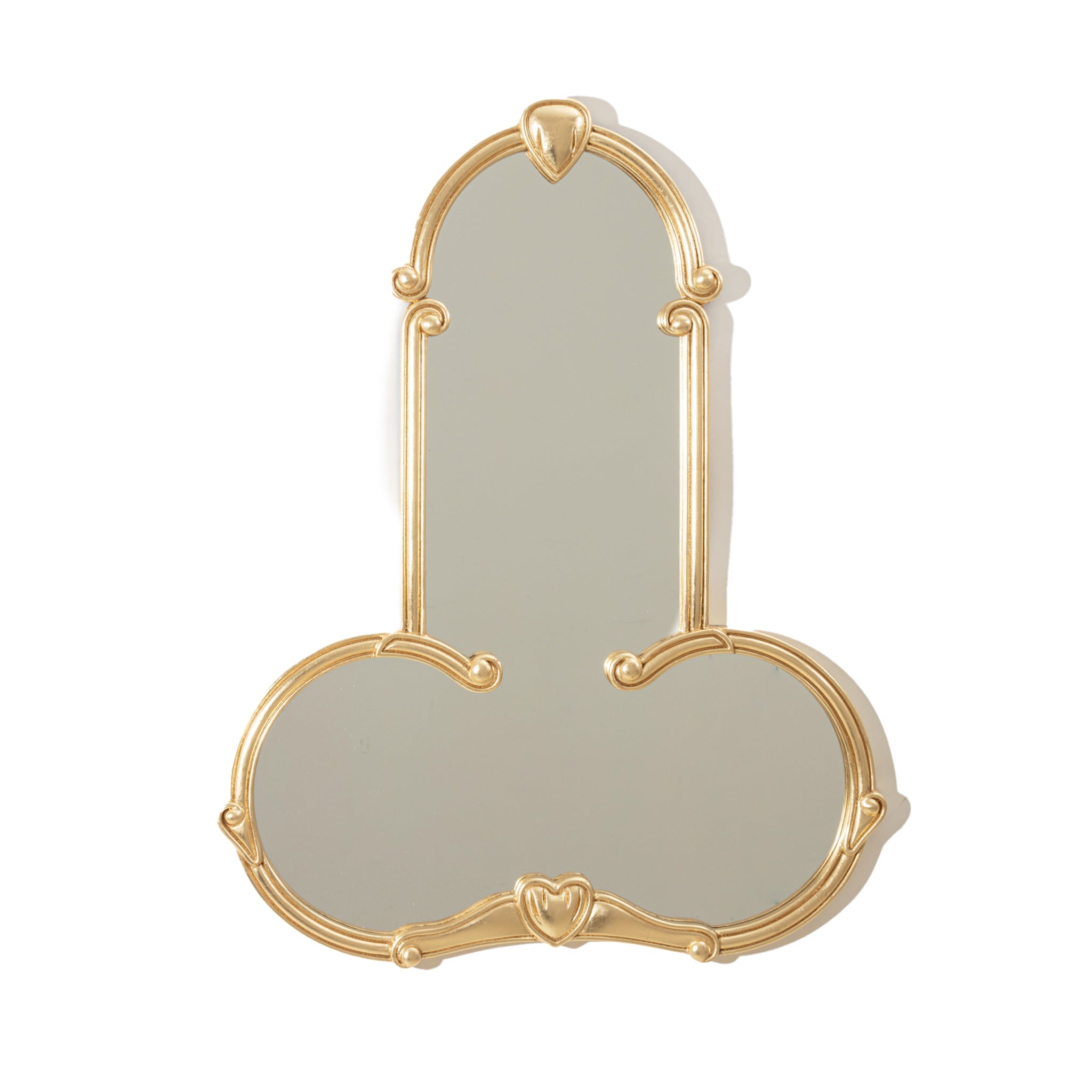 Seletti Liberty Mirror Man – Designer-Spiegel in Gold