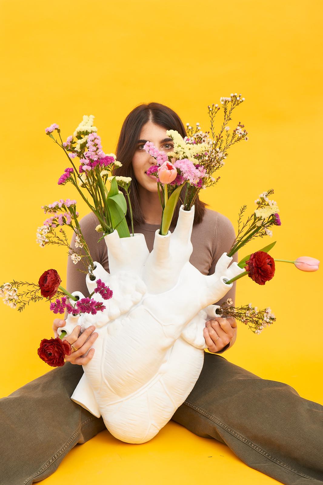 Seletti Love in Bloom Giant – kunstvolle Vase aus Italien