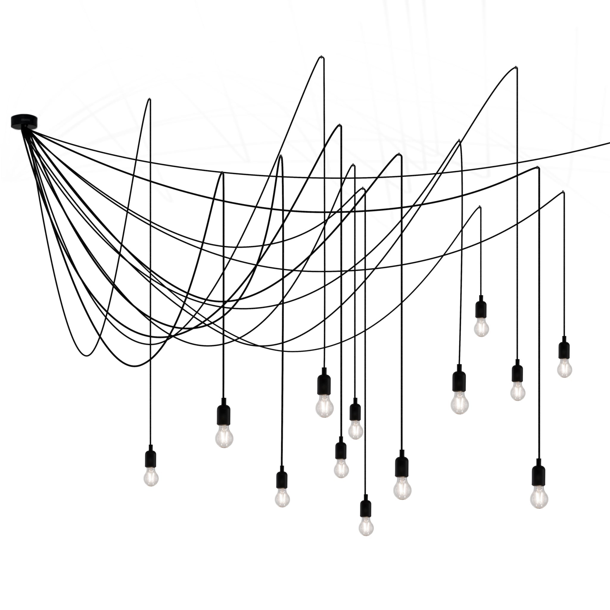 Seletti Maman Clear Bulbs Lampe – Designer-Deckenleuchte