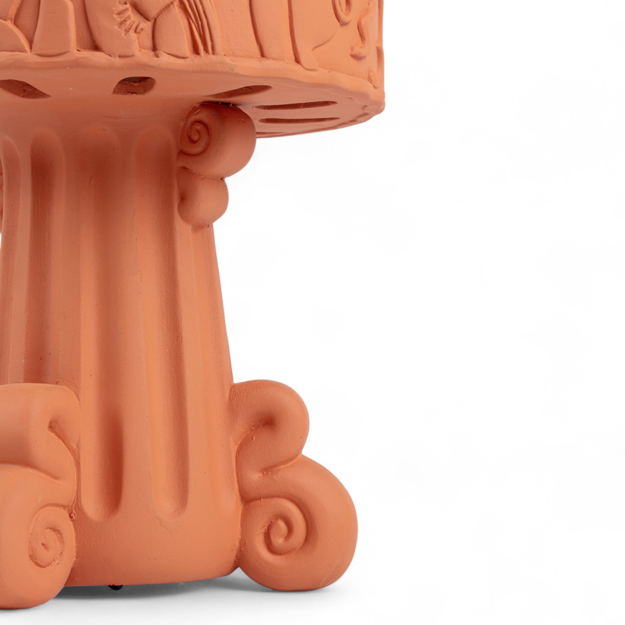 Seletti Tischlampe MAGNA GRAECIA DEA in warmem Terracotta-Design