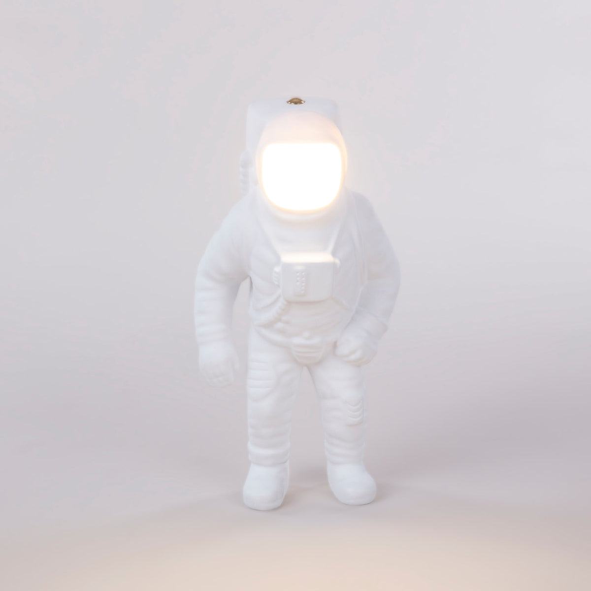 Seletti Flashing Starman Lampe – Astronaut mit Spiegelhelm