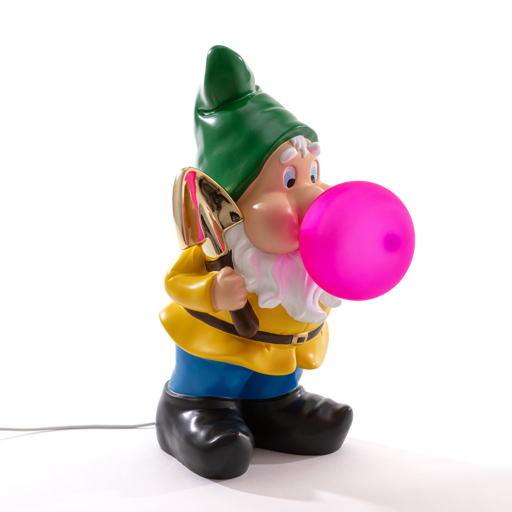 WORKING GUMMY LAMP mit pinker Lichtkugel von Seletti