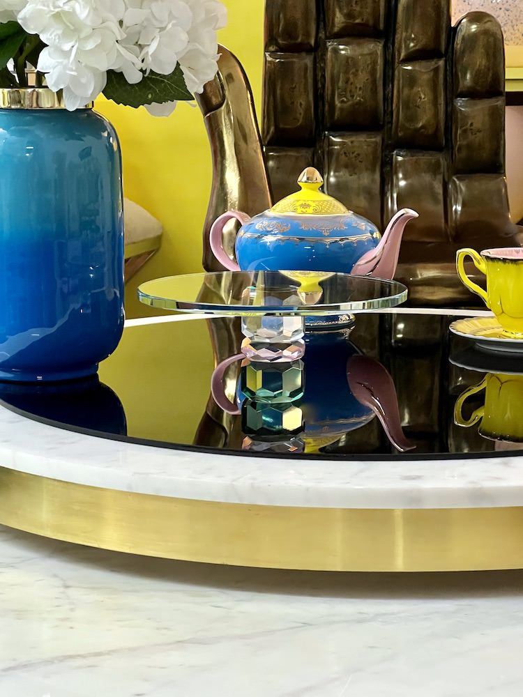 Servierplatte für die Teezeremonie