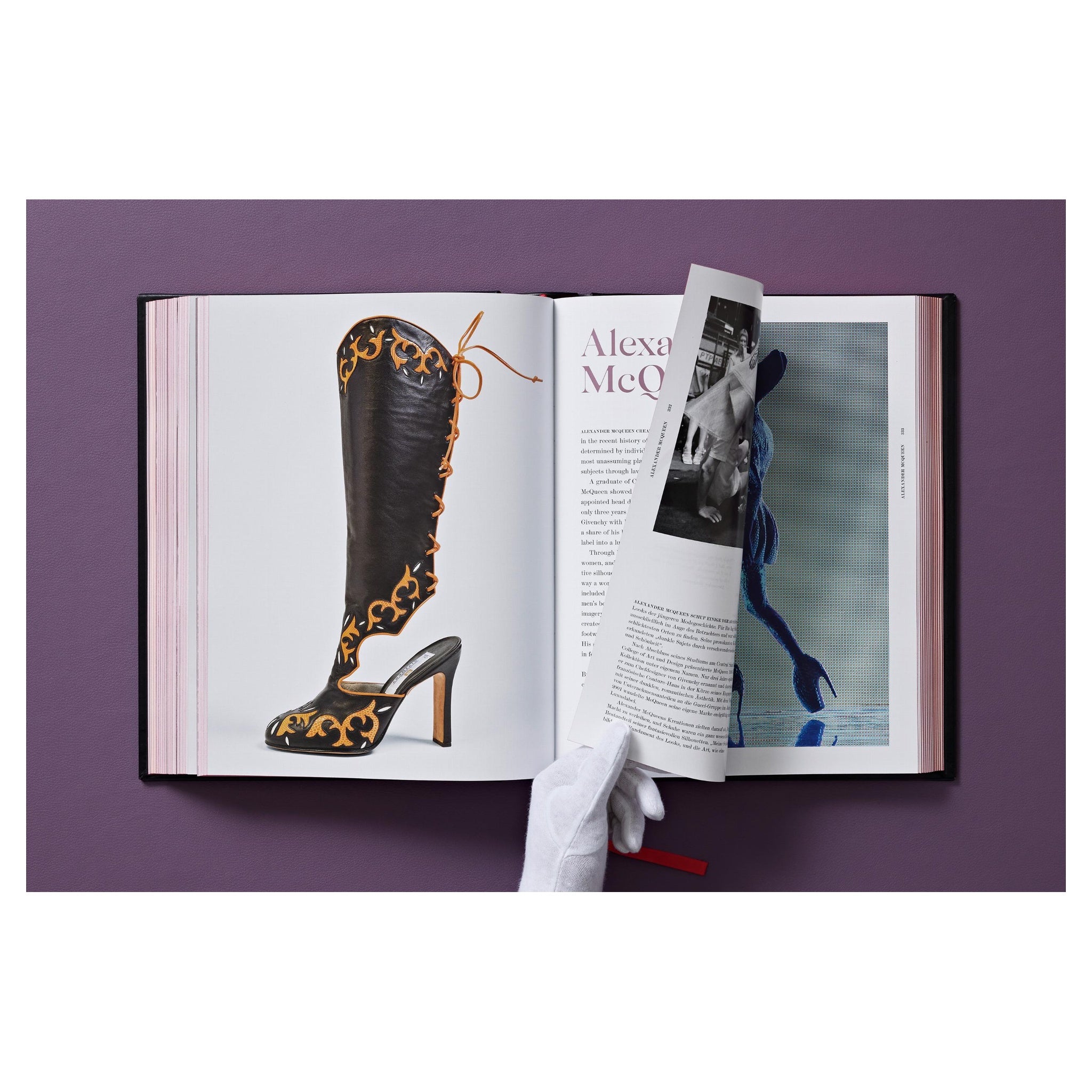 Luxuriöses Portfolio von SHOES A-Z mit Schleife