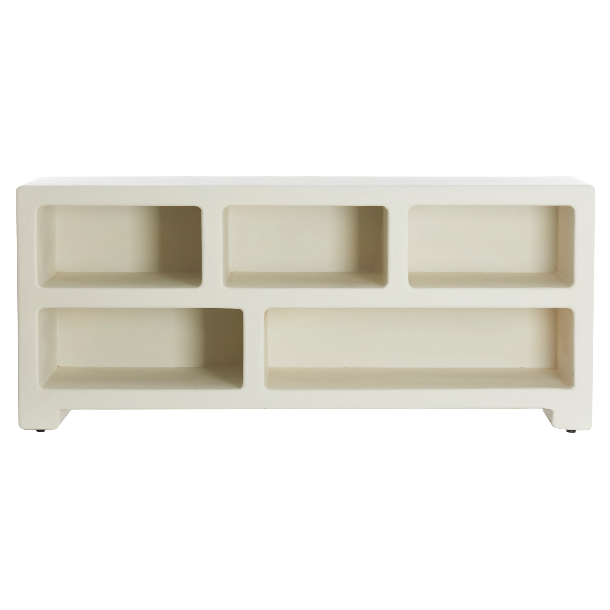 NAHUA Schrank in Crème, ideal für minimalistische Einrichtungen.