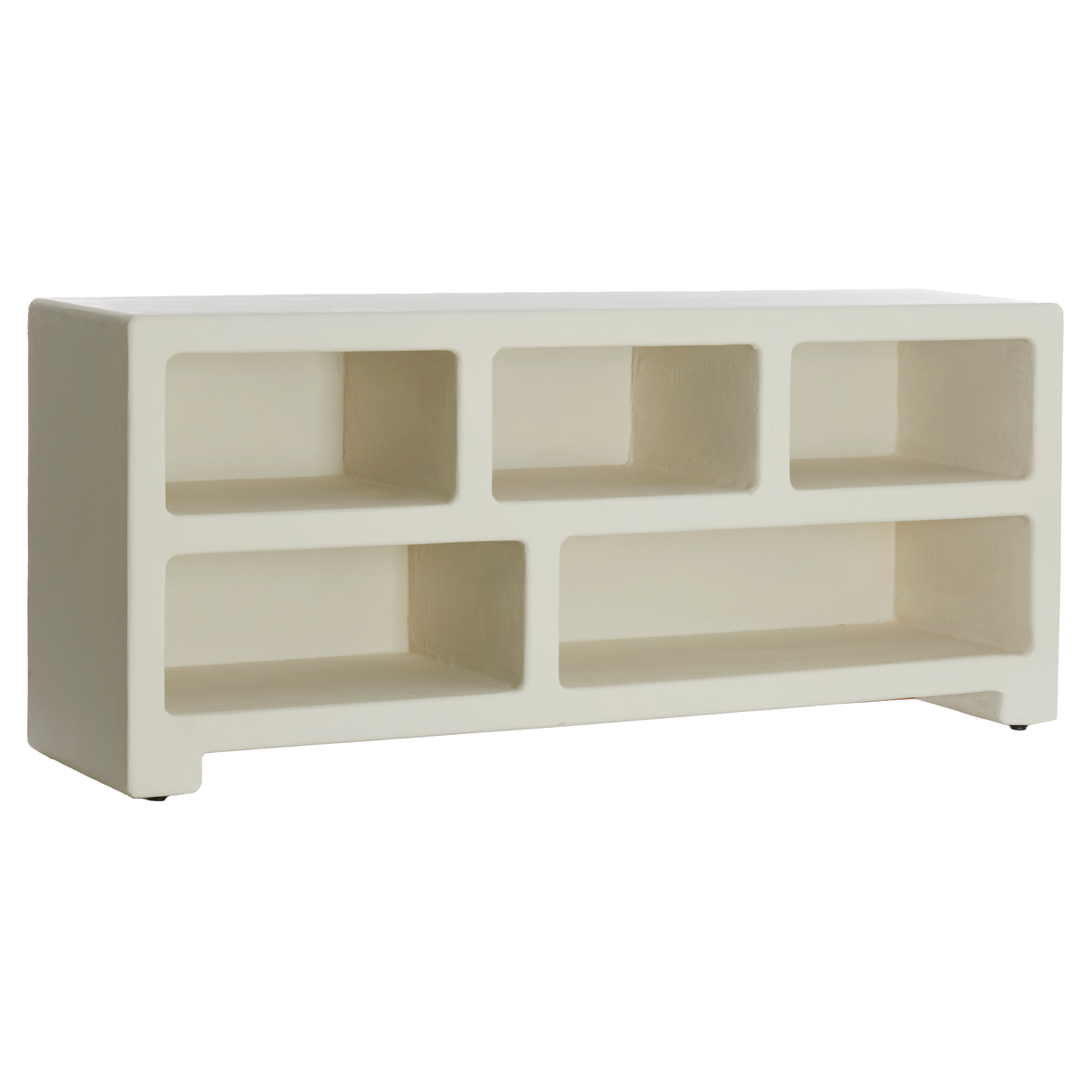 Frontansicht des NAHUA Schranks in Crème von Light & Living.