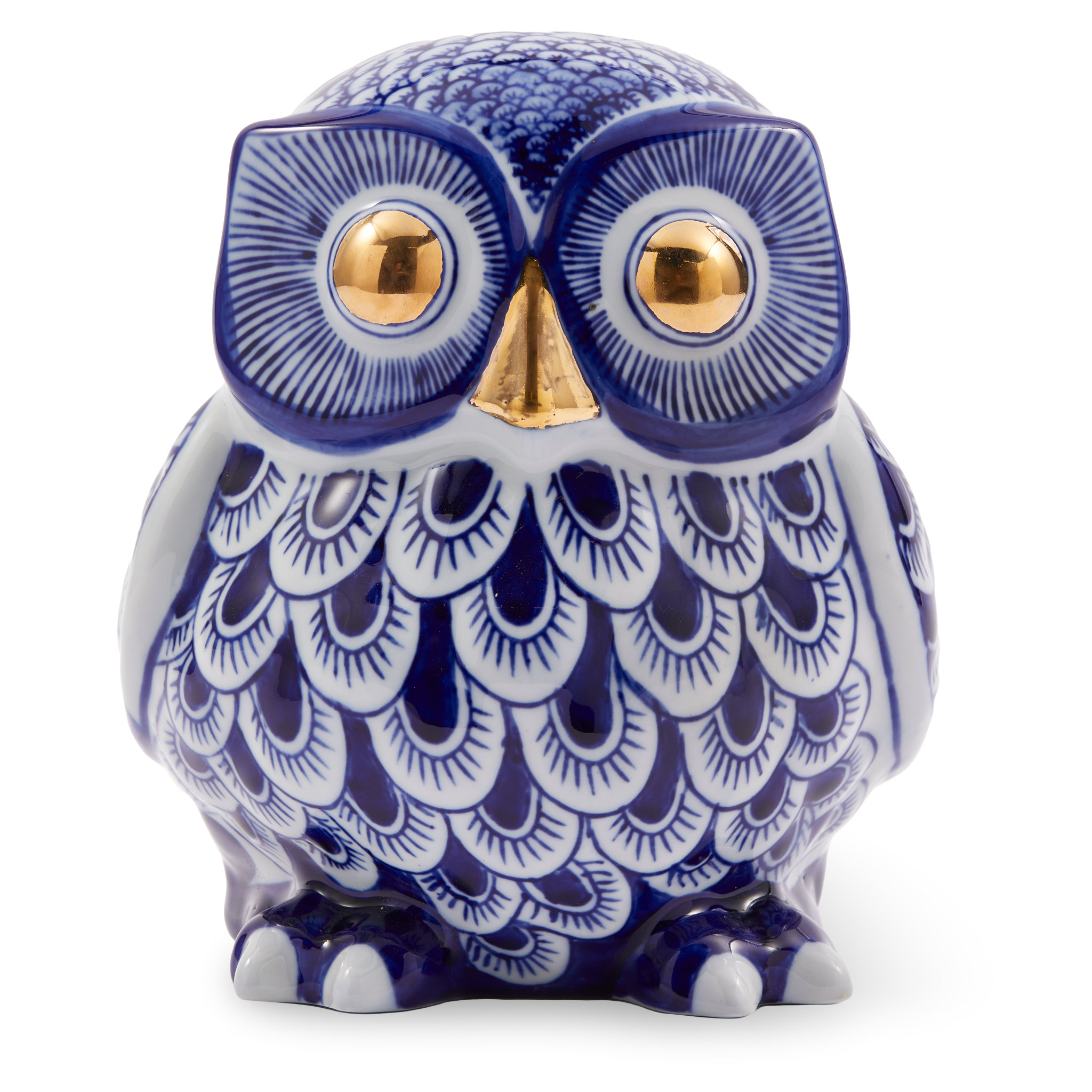 Die OWL PIGGY BANK als stilvoller Akzent in Frontansicht