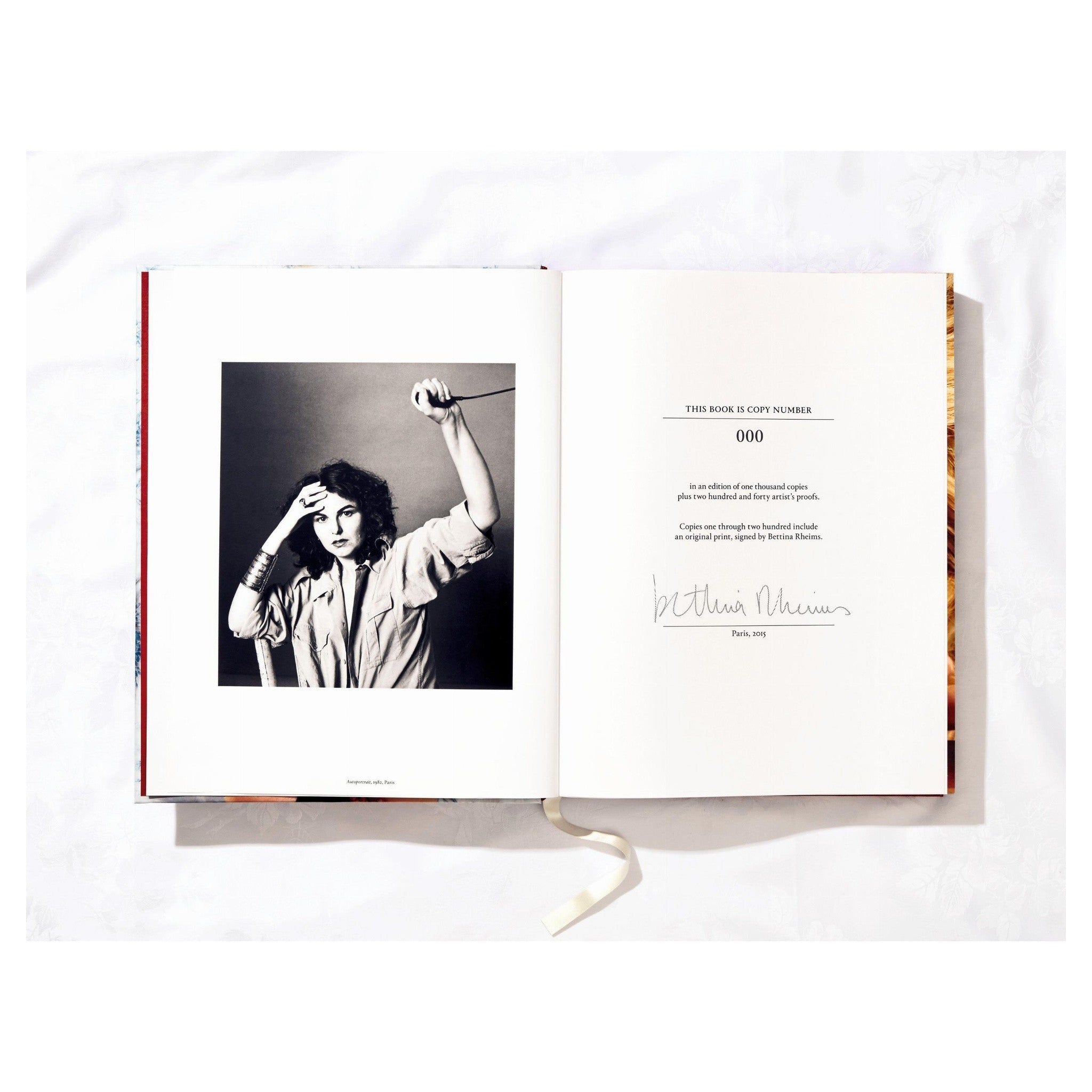 TASCHEN Bettina Rheims Buch mit ikonischem Cover und Signatur