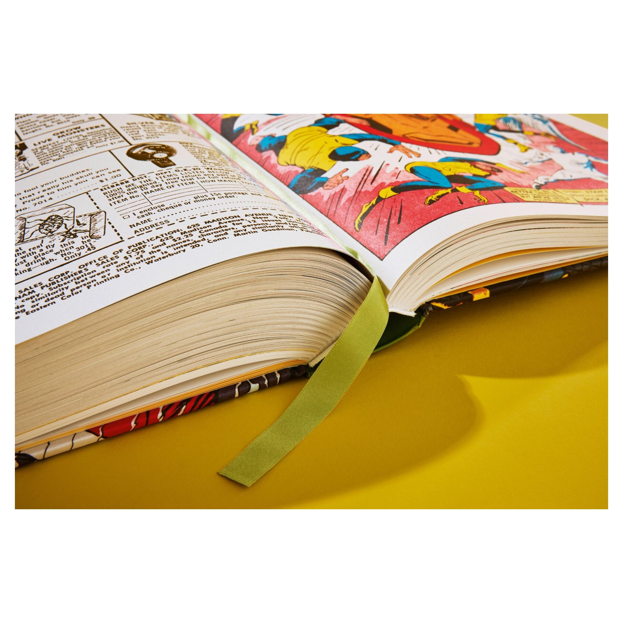 Farbenprächtige Reproduktion klassischer X-Men-Comics