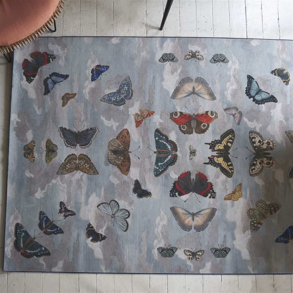 Teppich BUTTERFLIES SKY von John Derian for Designers Guild