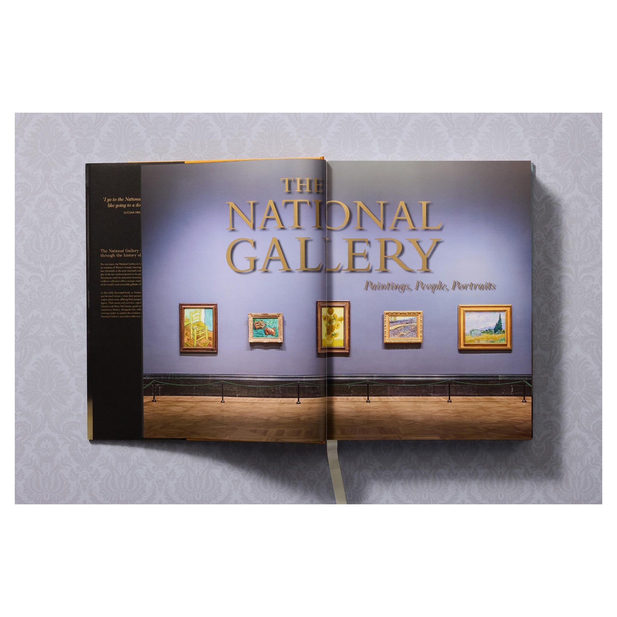 Portraitfotografie von Ai Weiwei im Bildband der National Gallery London