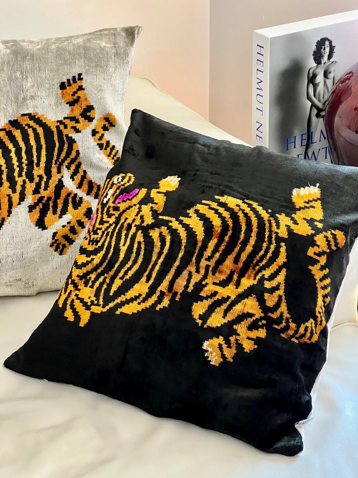 Luxuskissen „Majestic Tiger“ (Braun)
