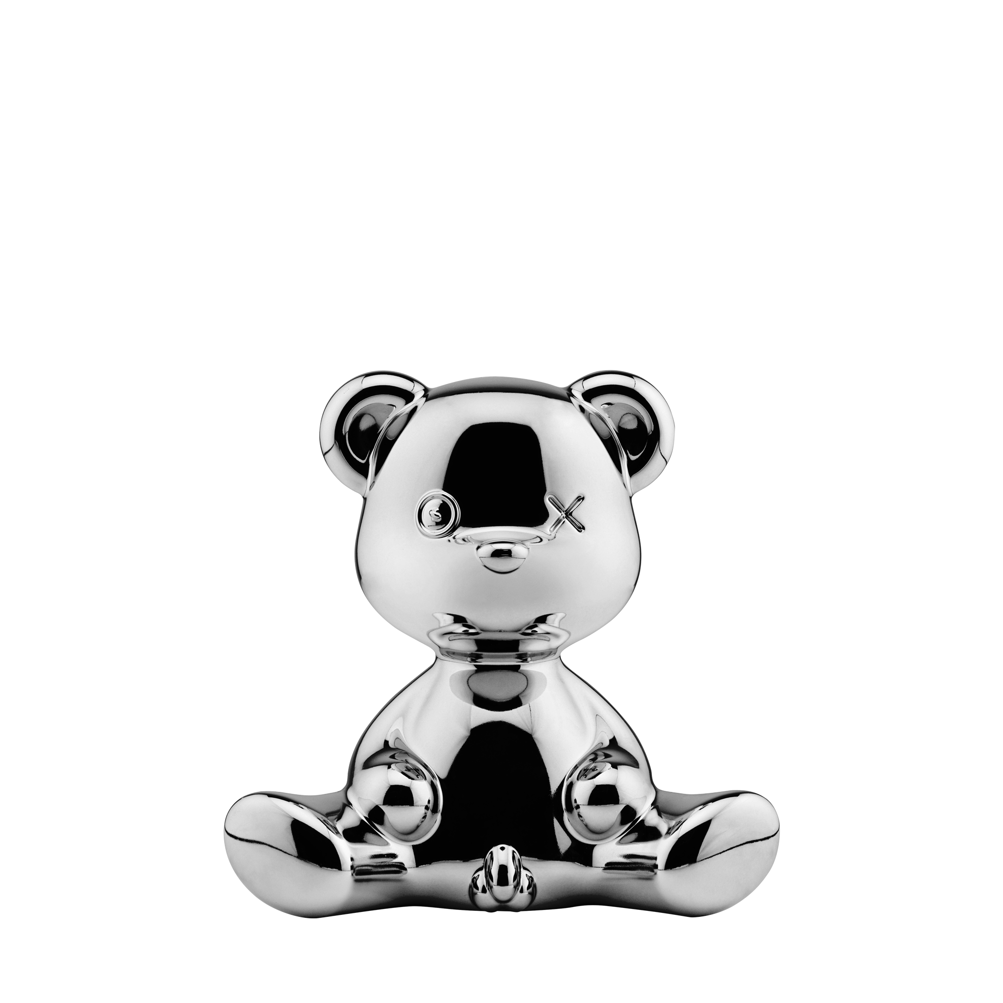 Tischlampe TEDDY BOY in Silber von QEEBOO