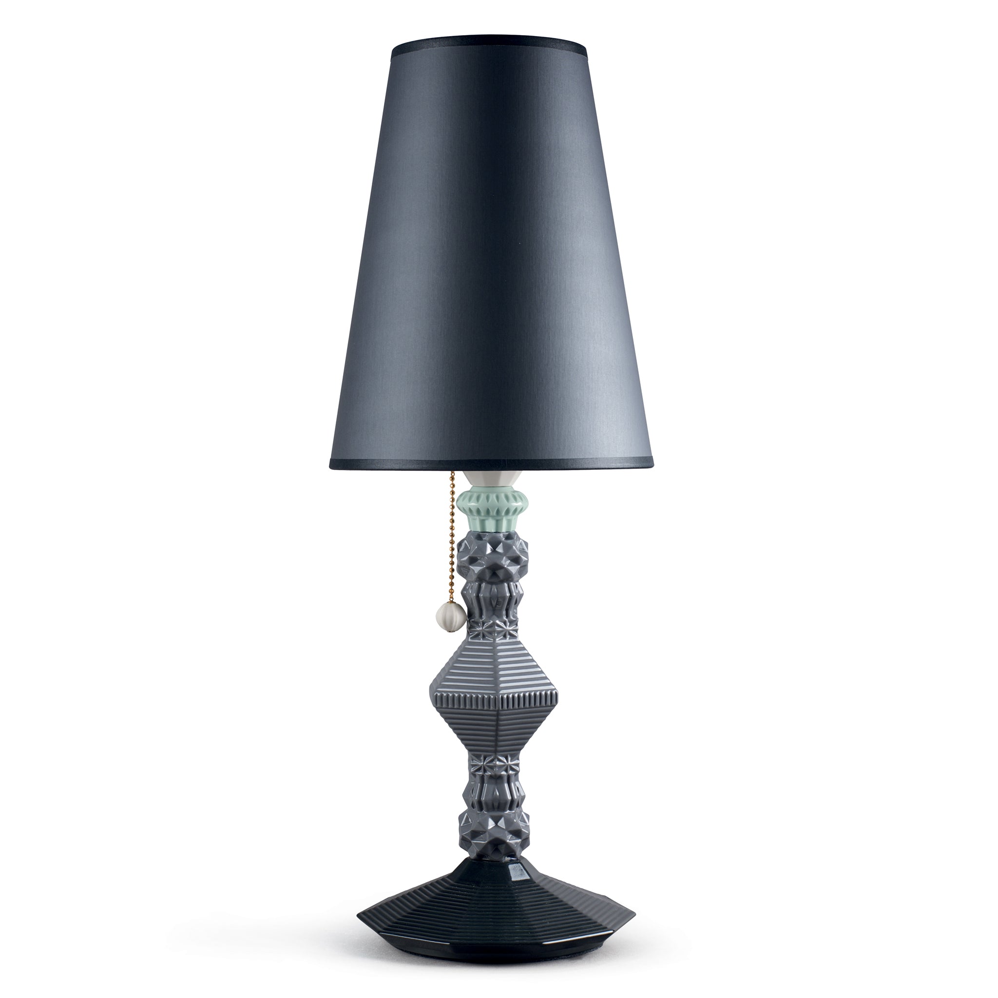 Tischleuchte BELLE DE NUIT in Schwarz von Lladró