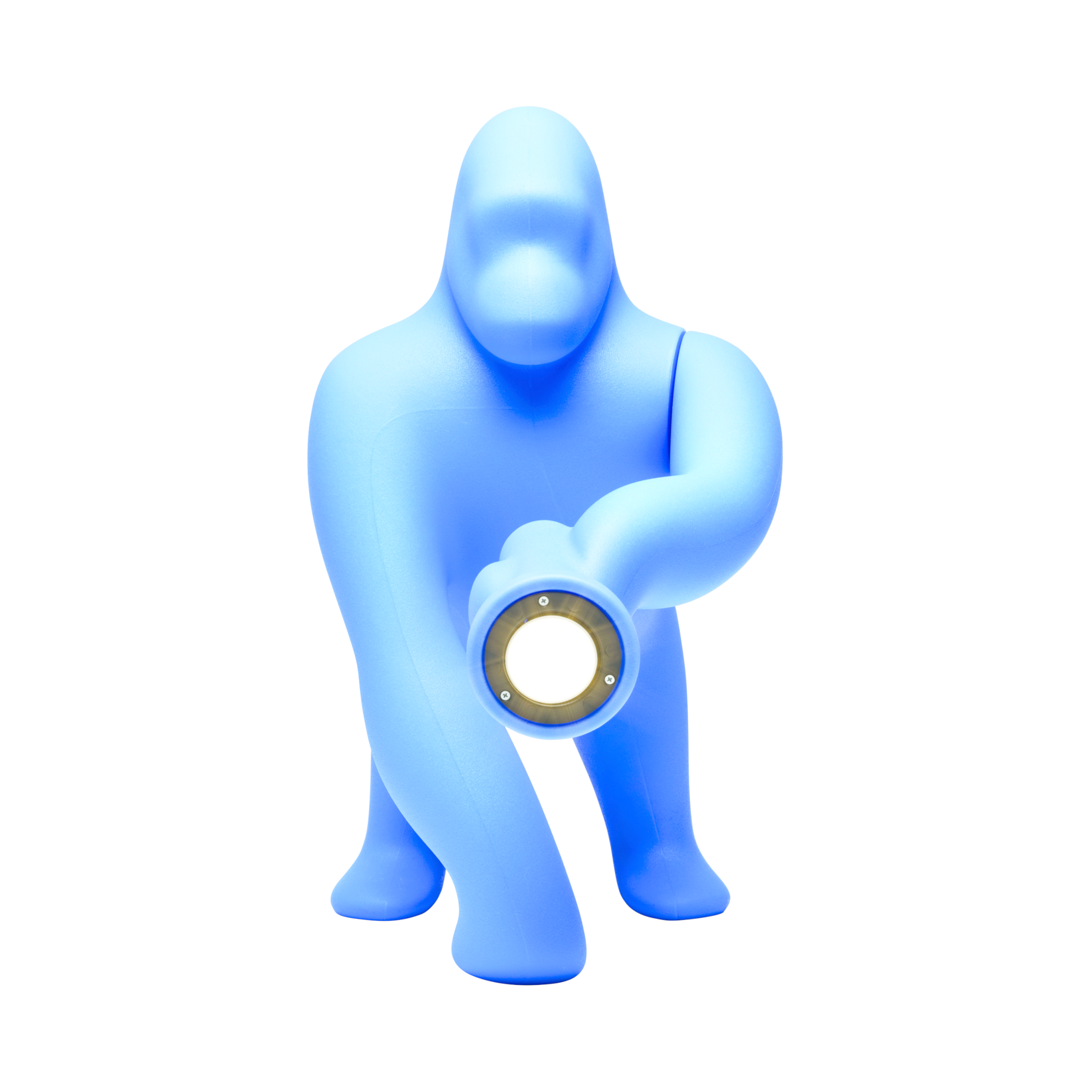 KONG XS in Light Blue als humorvolles Designobjekt mit Funktion