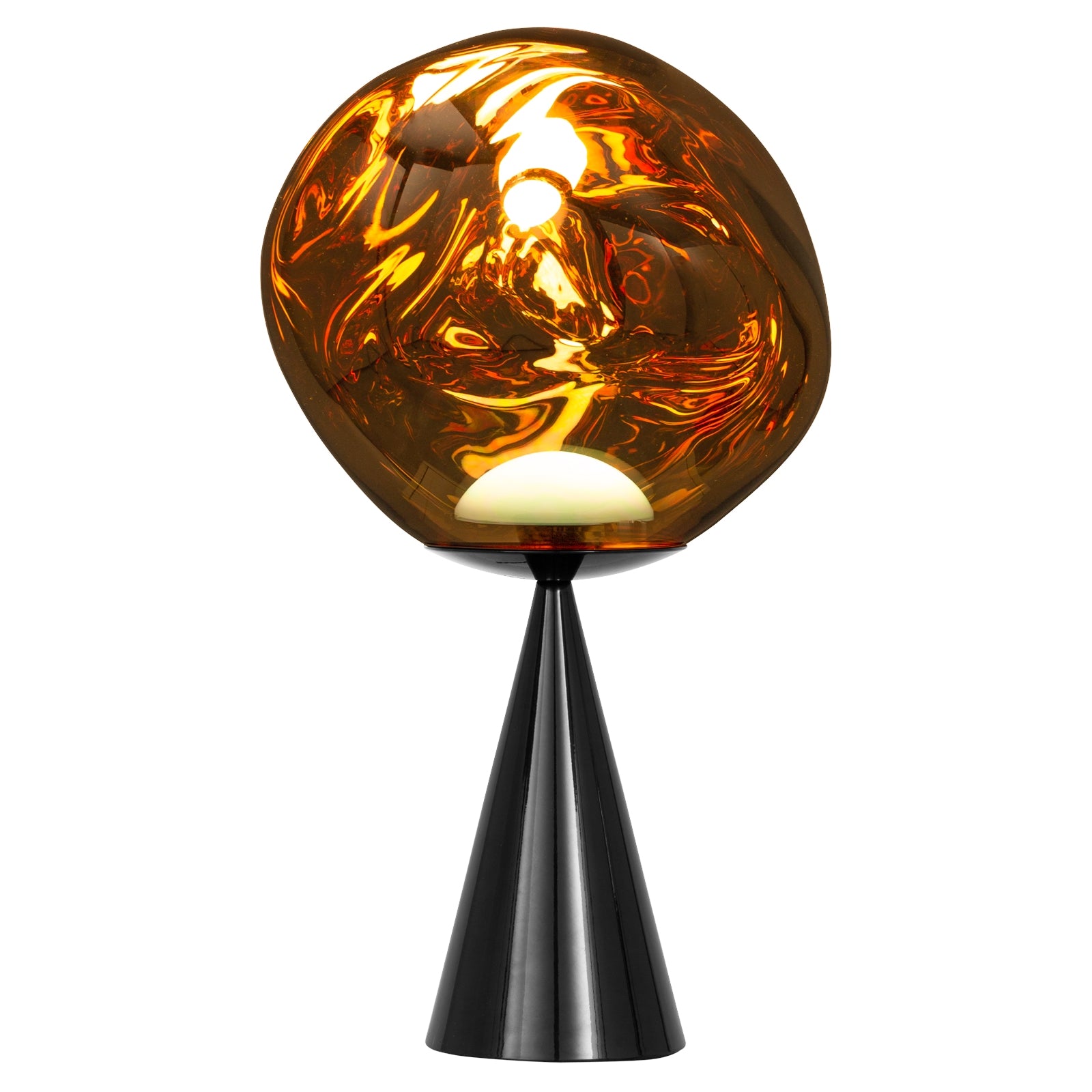 Melt Table Light in Gold Polished Polycarbonate